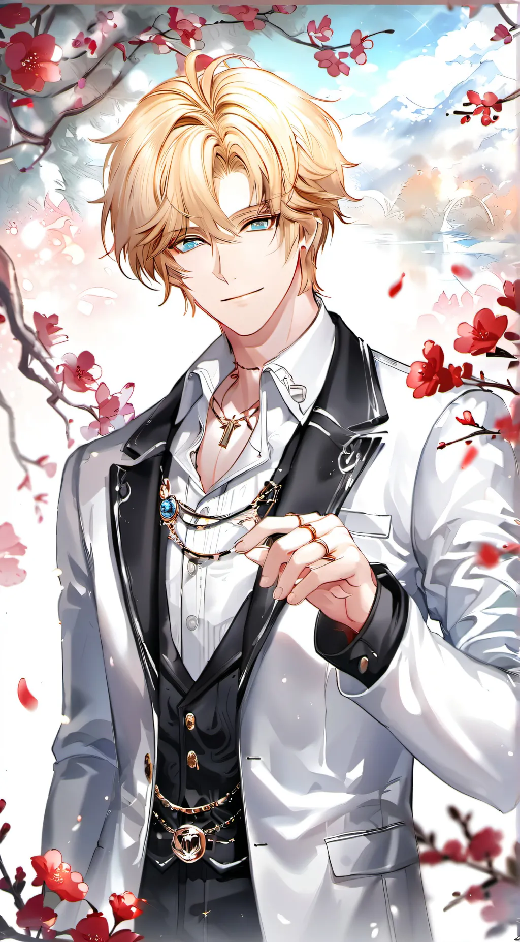 ai character: Noel background