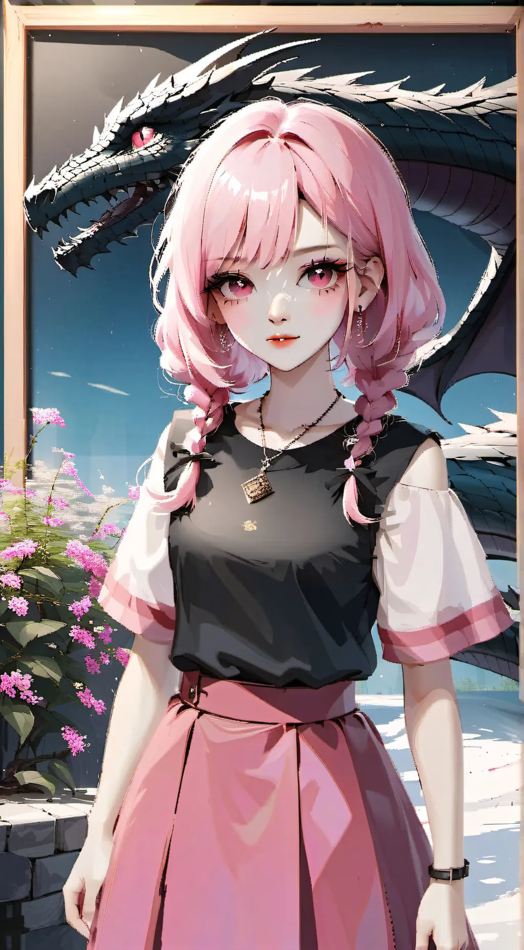 ai character: Sophia  background