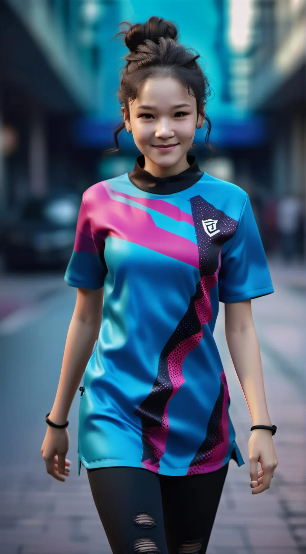 ai character: kiana g background