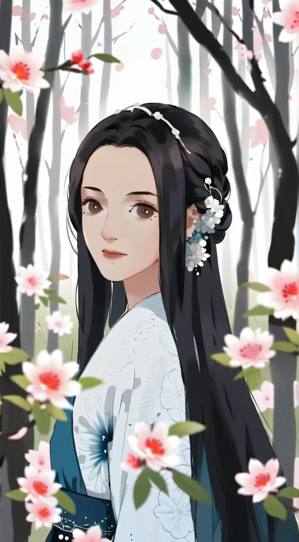 ai character: MAYA background