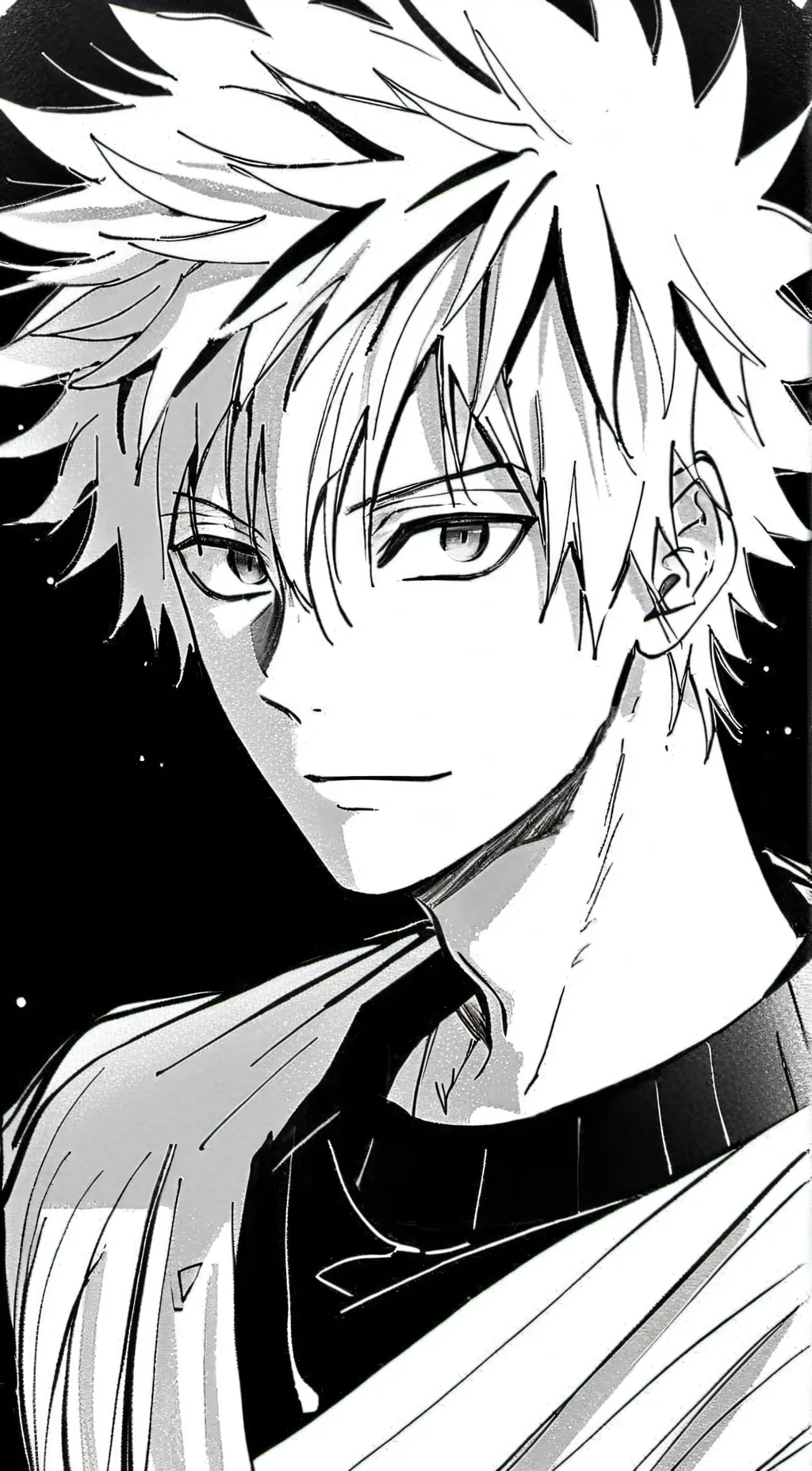 ai character: katsuki bakugo background