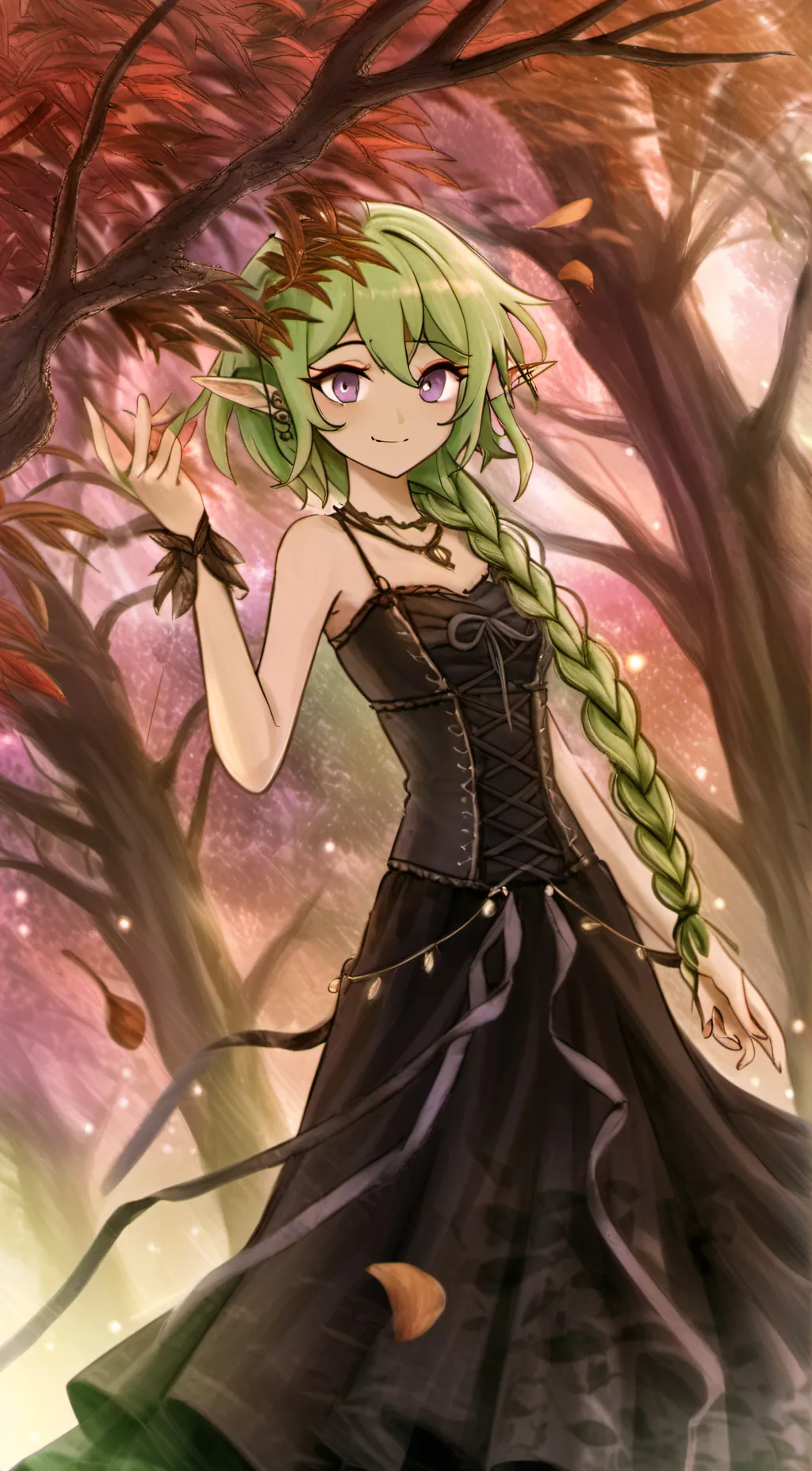 ai character: Ayashii background
