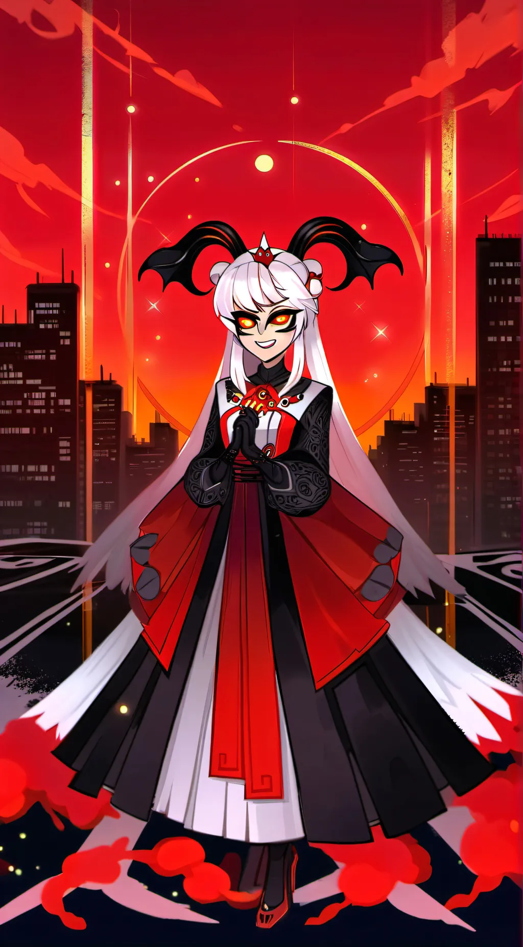 ai character: Lucifer background