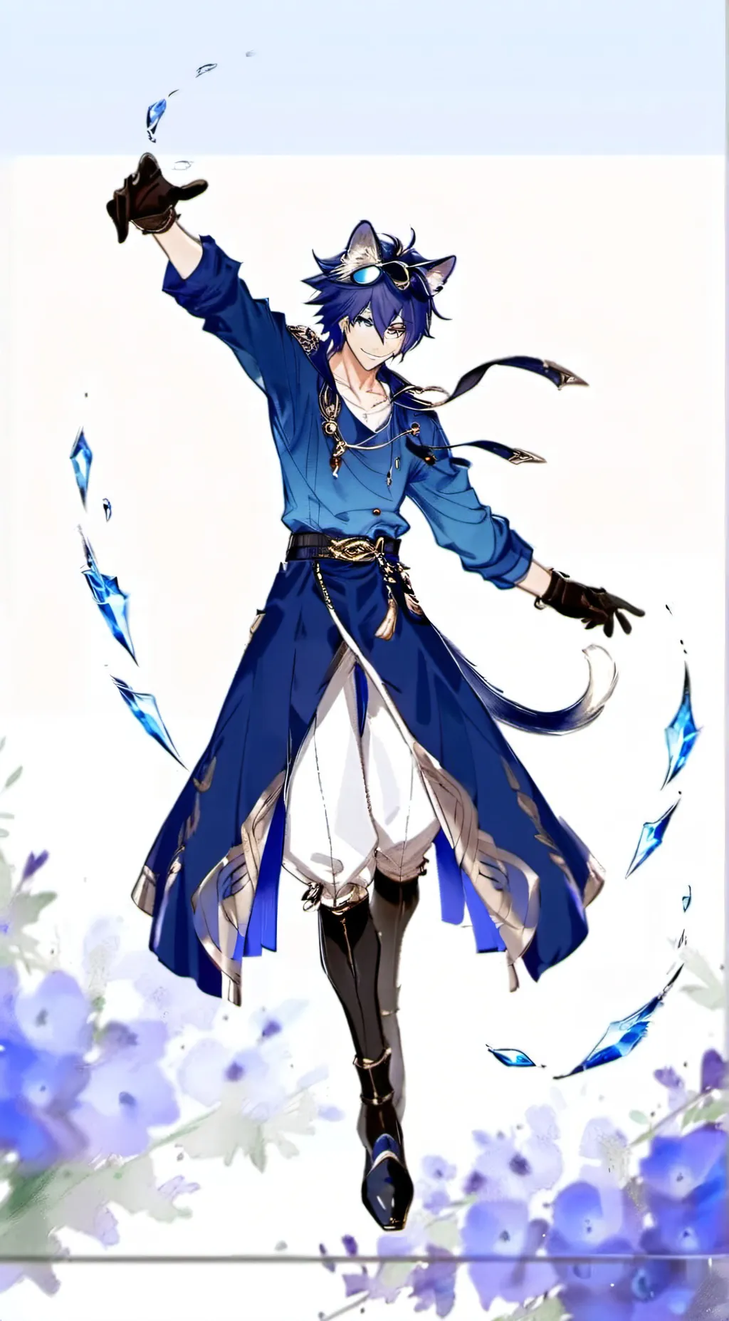 ai character: sonic background