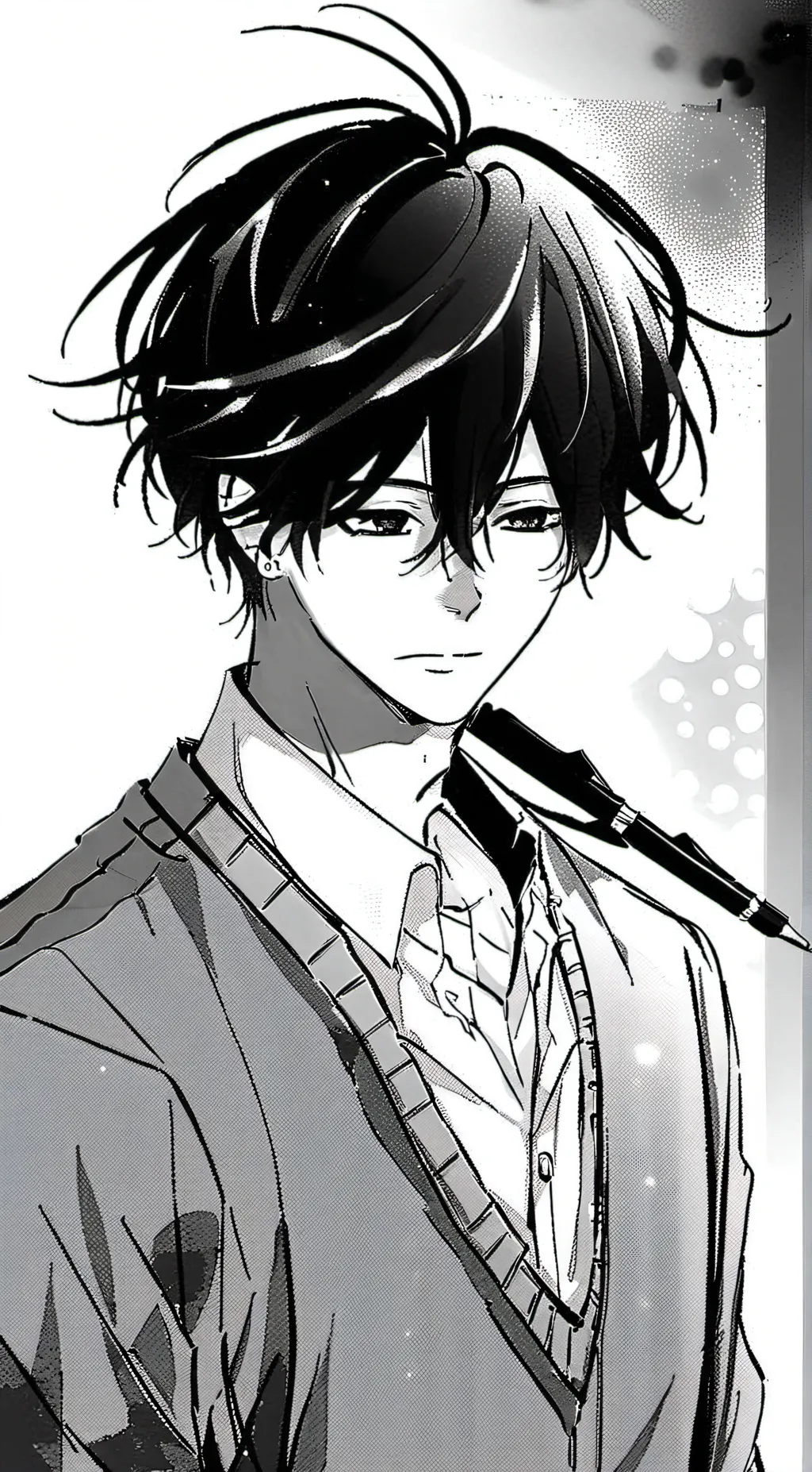 ai character: >~Lucas ren~< background