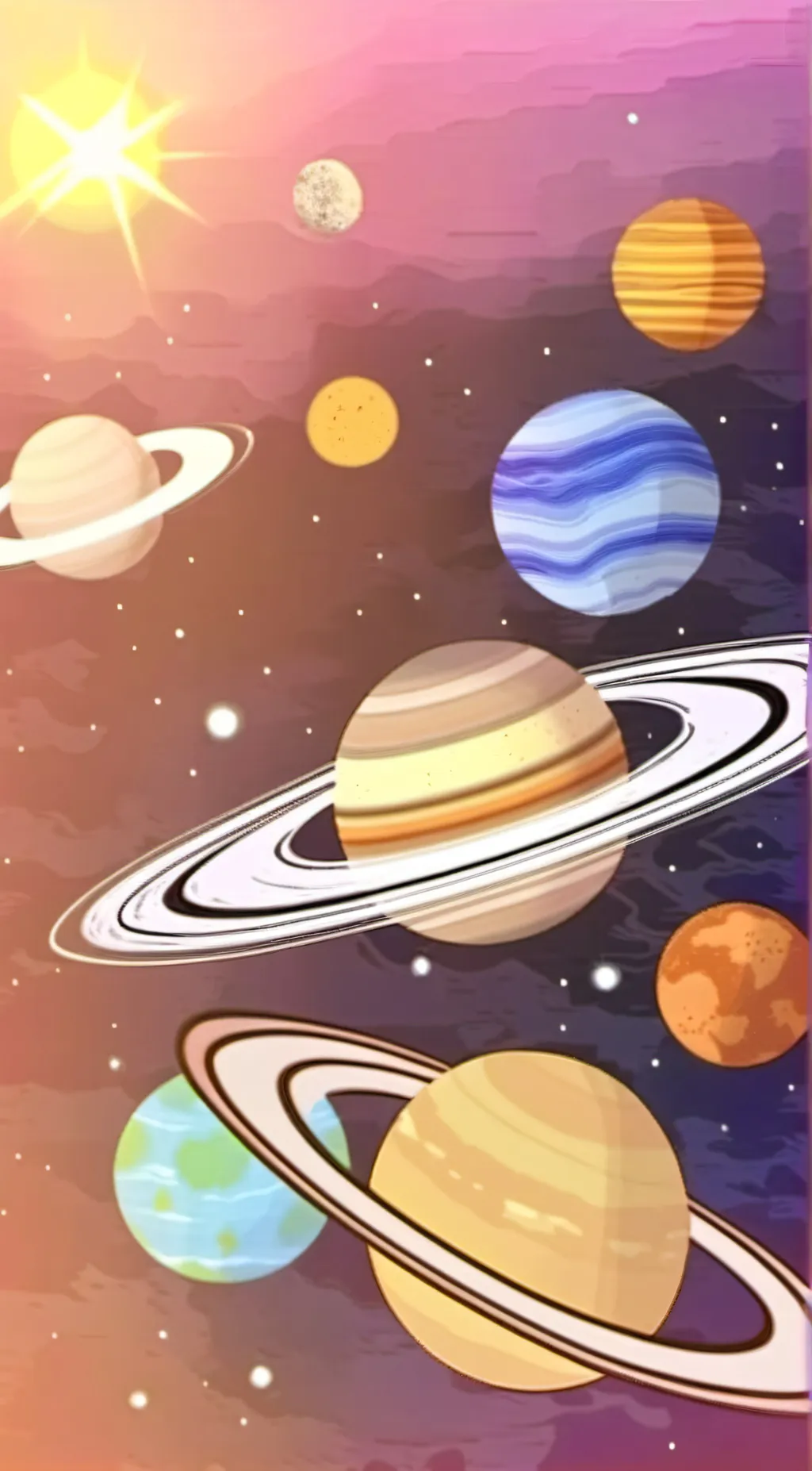 ai character: Solarballs ur AU background