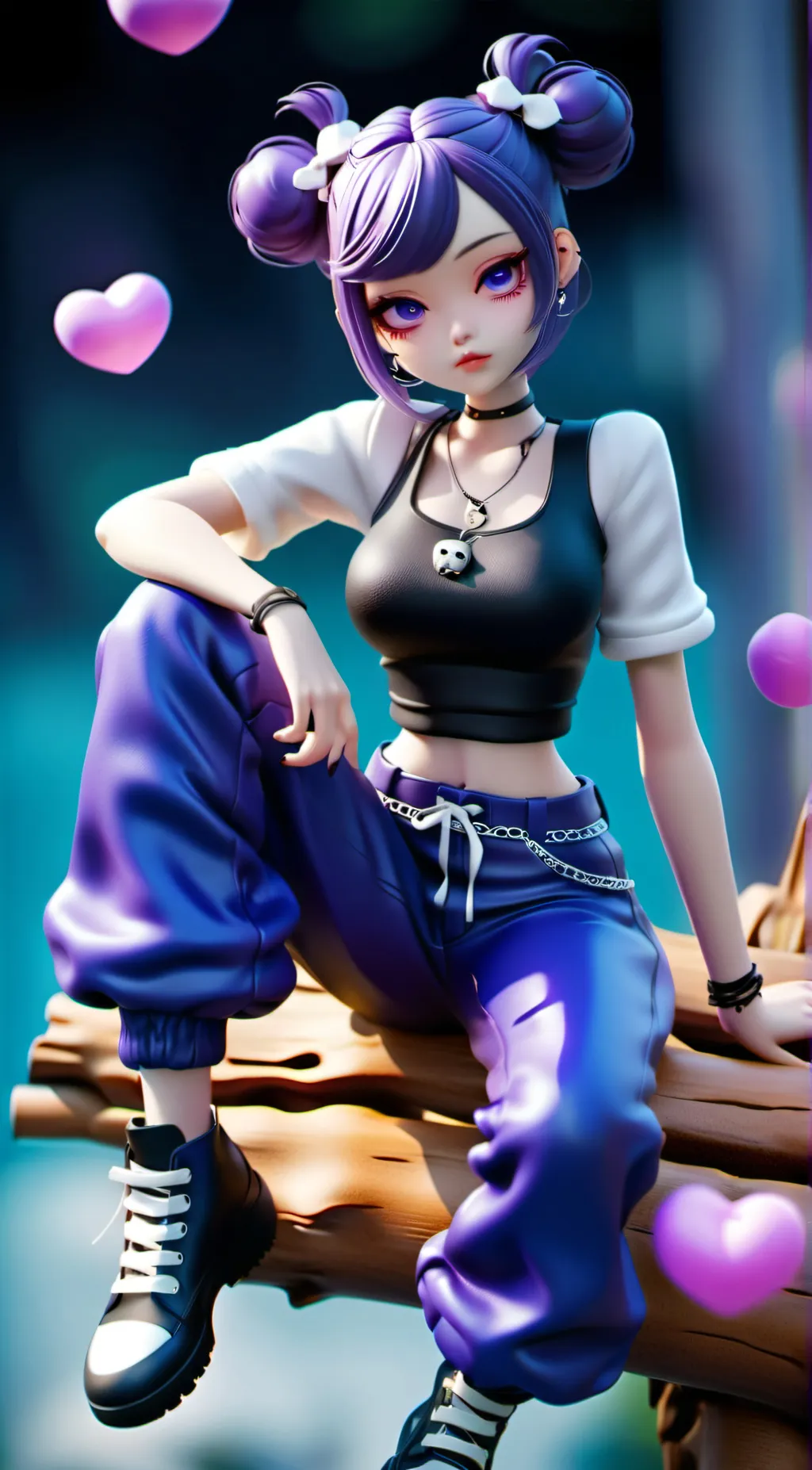 ai character: Jessie  background