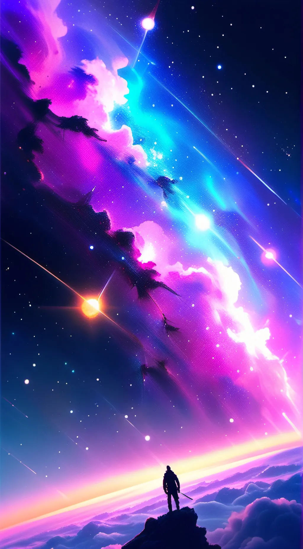 ai character: Count to 100 background