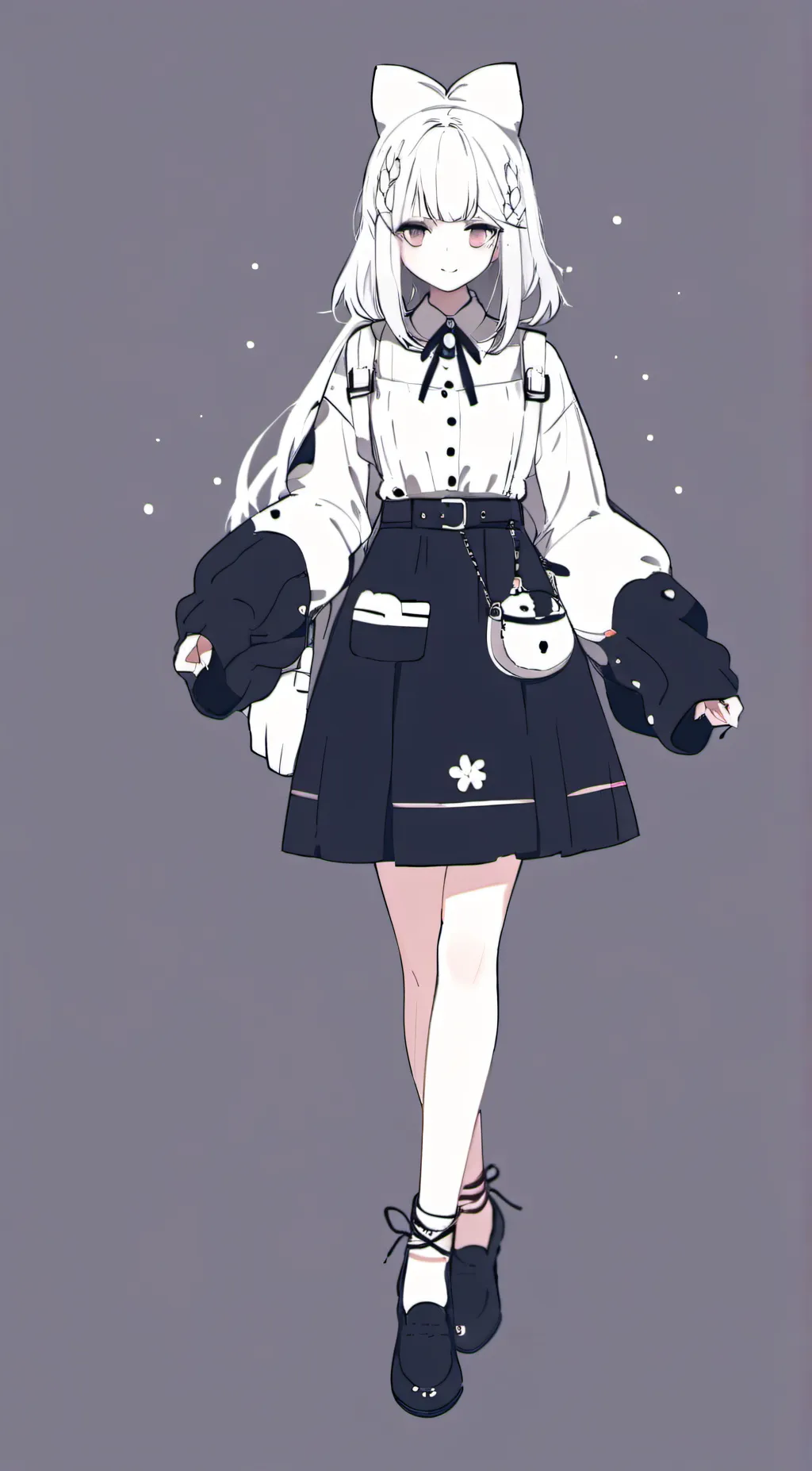 ai character: ina background