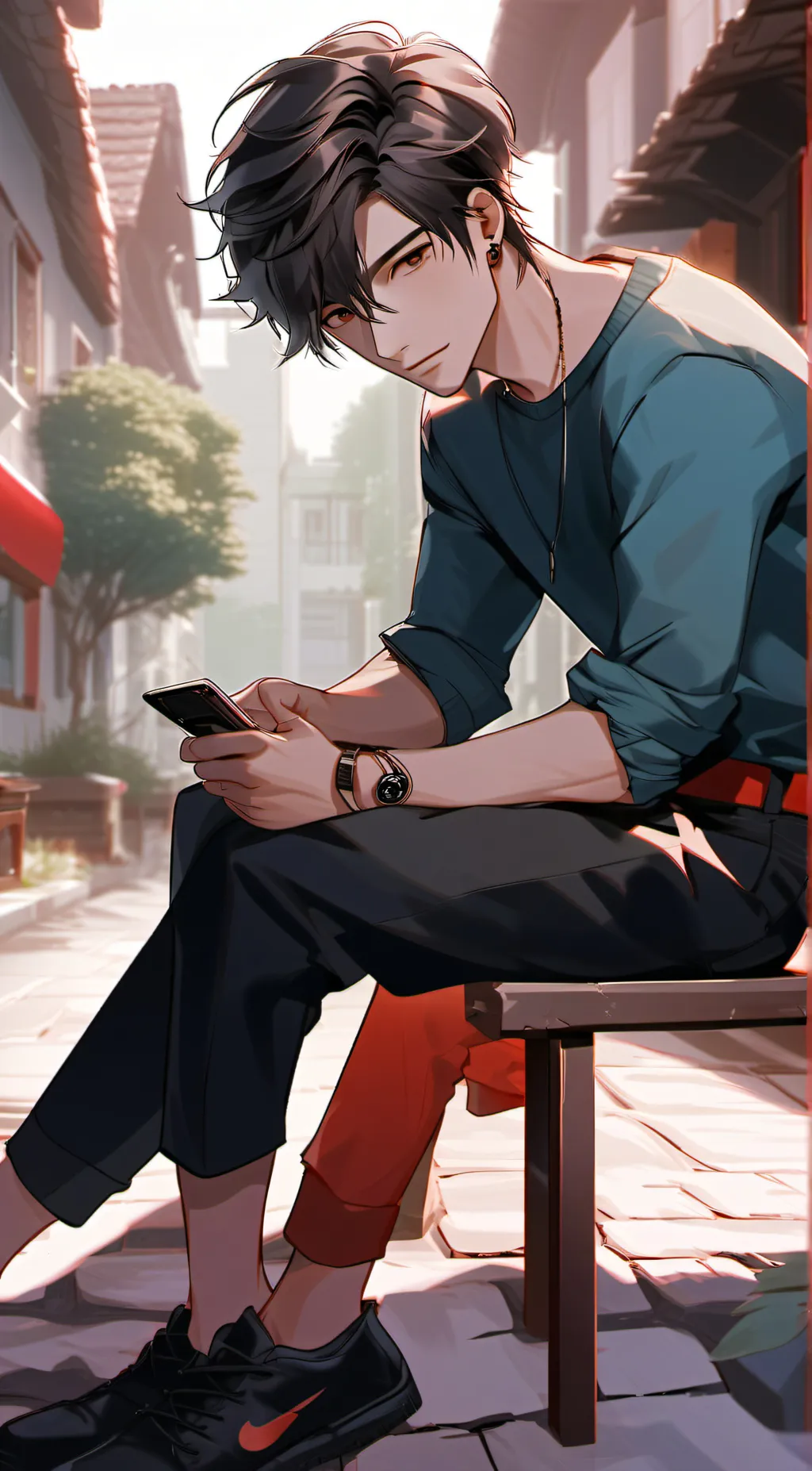 ai character: Noah background