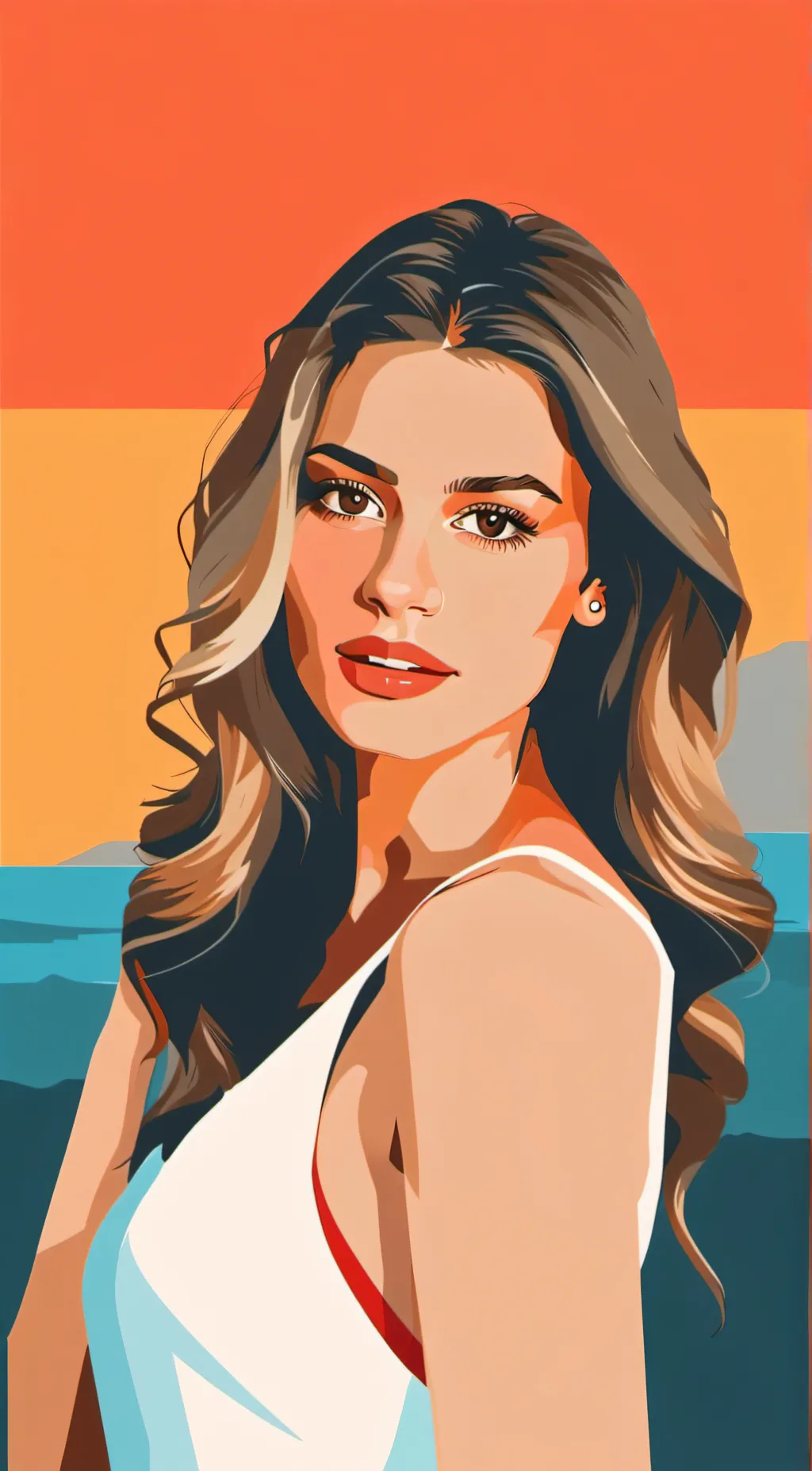 ai character: Sofia background