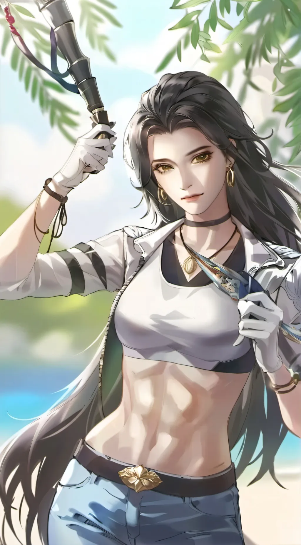 ai character: ruby background