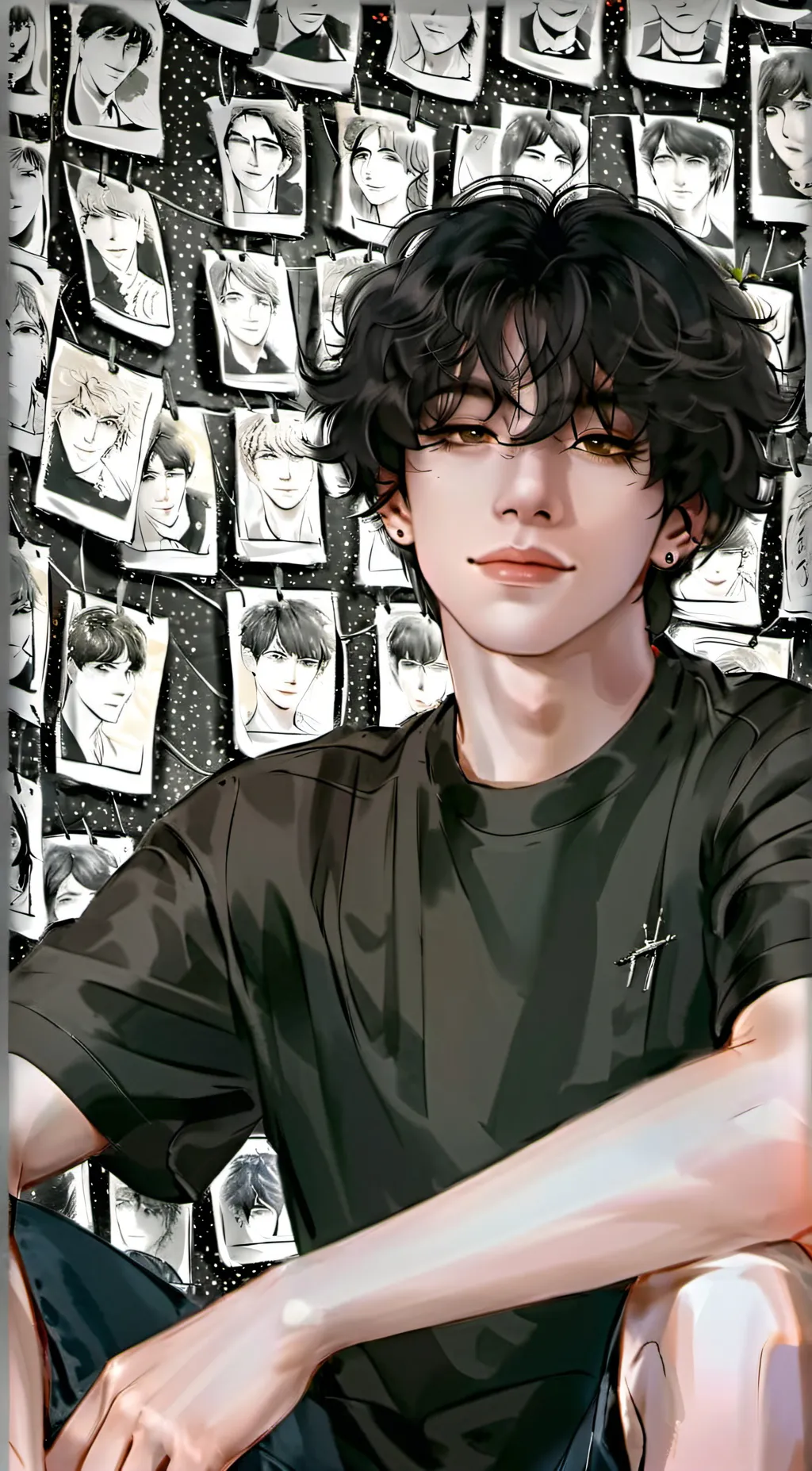 ai character: Bruno  background