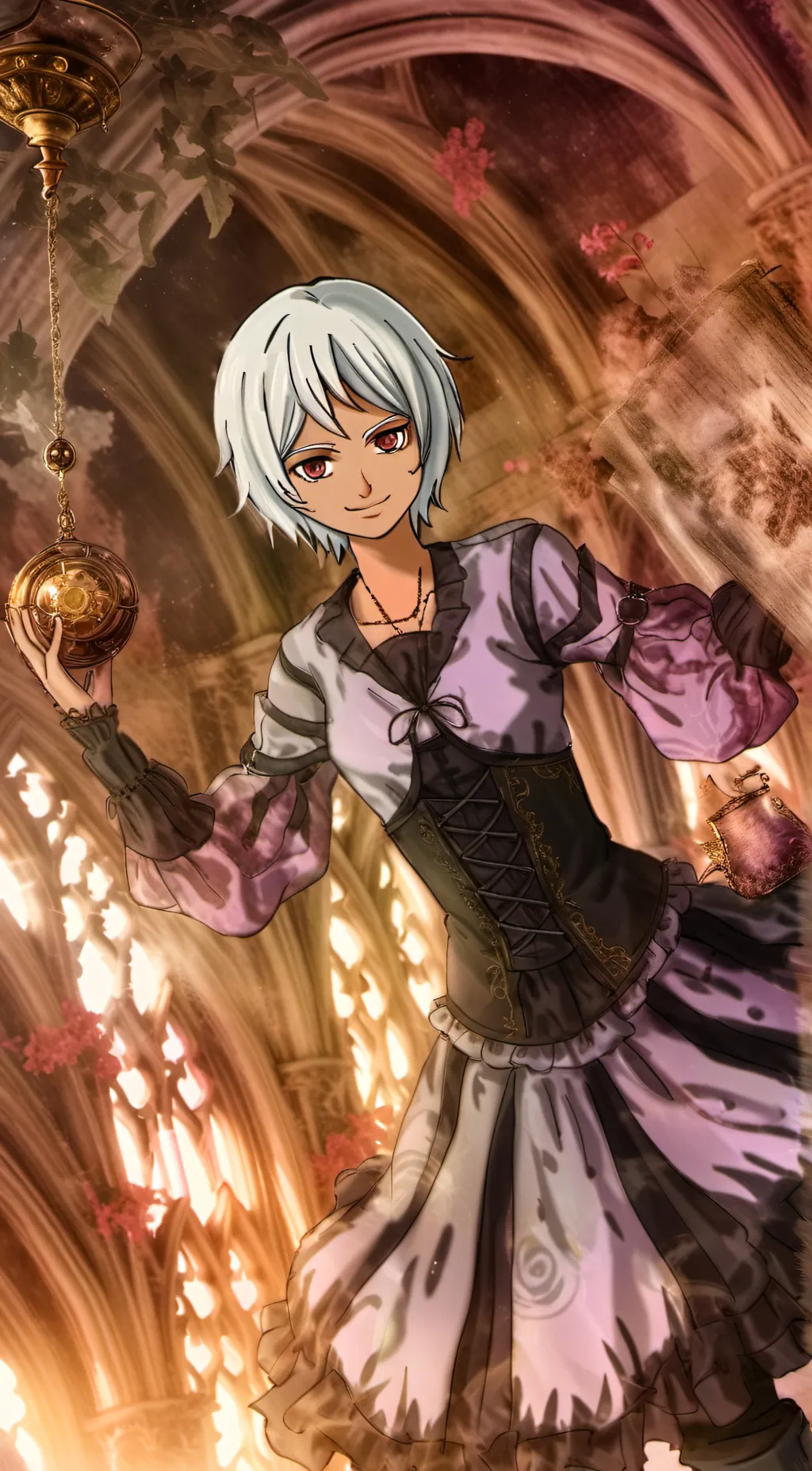 ai character: Charlotte Myukuru background