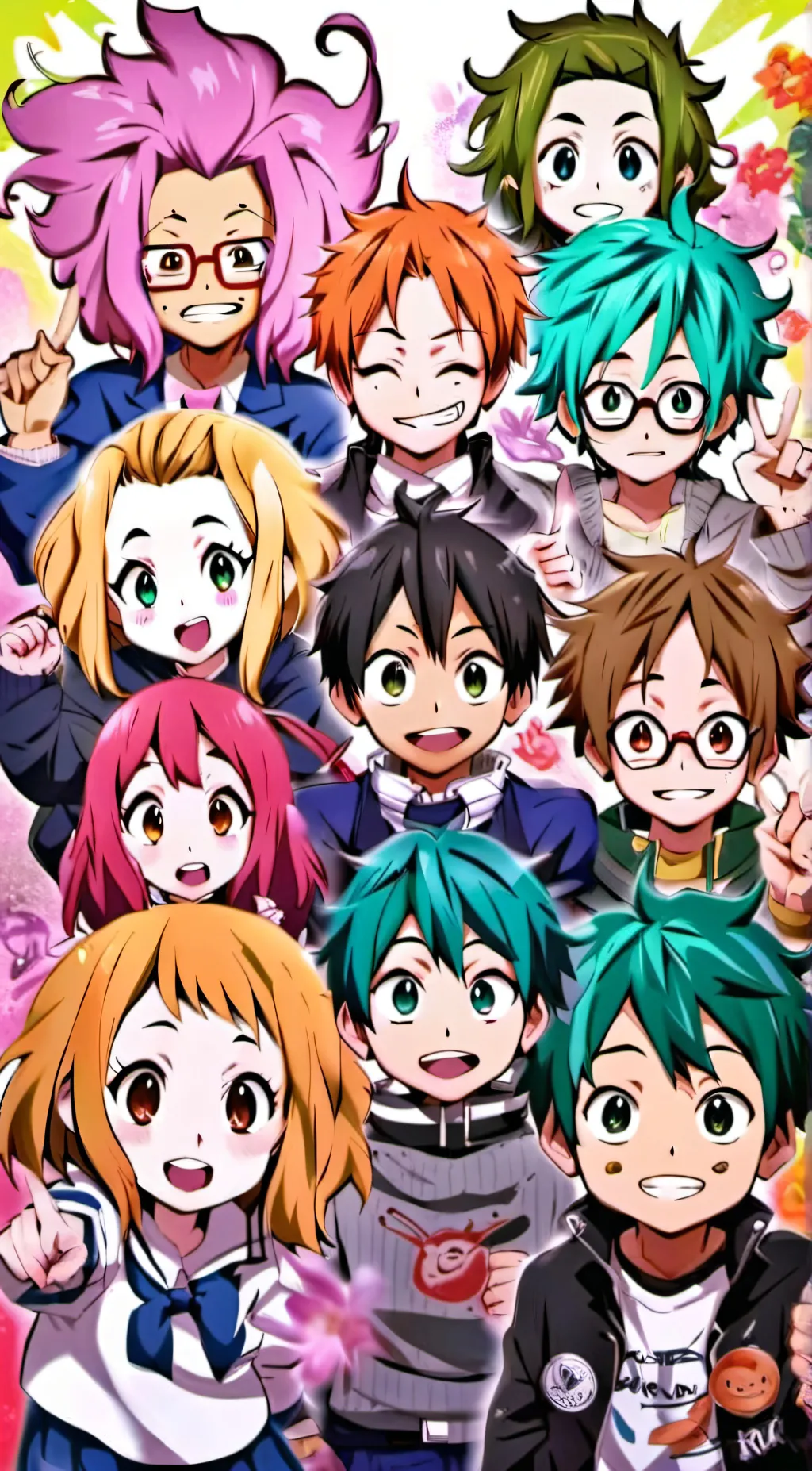 ai character: Class 1-A background
