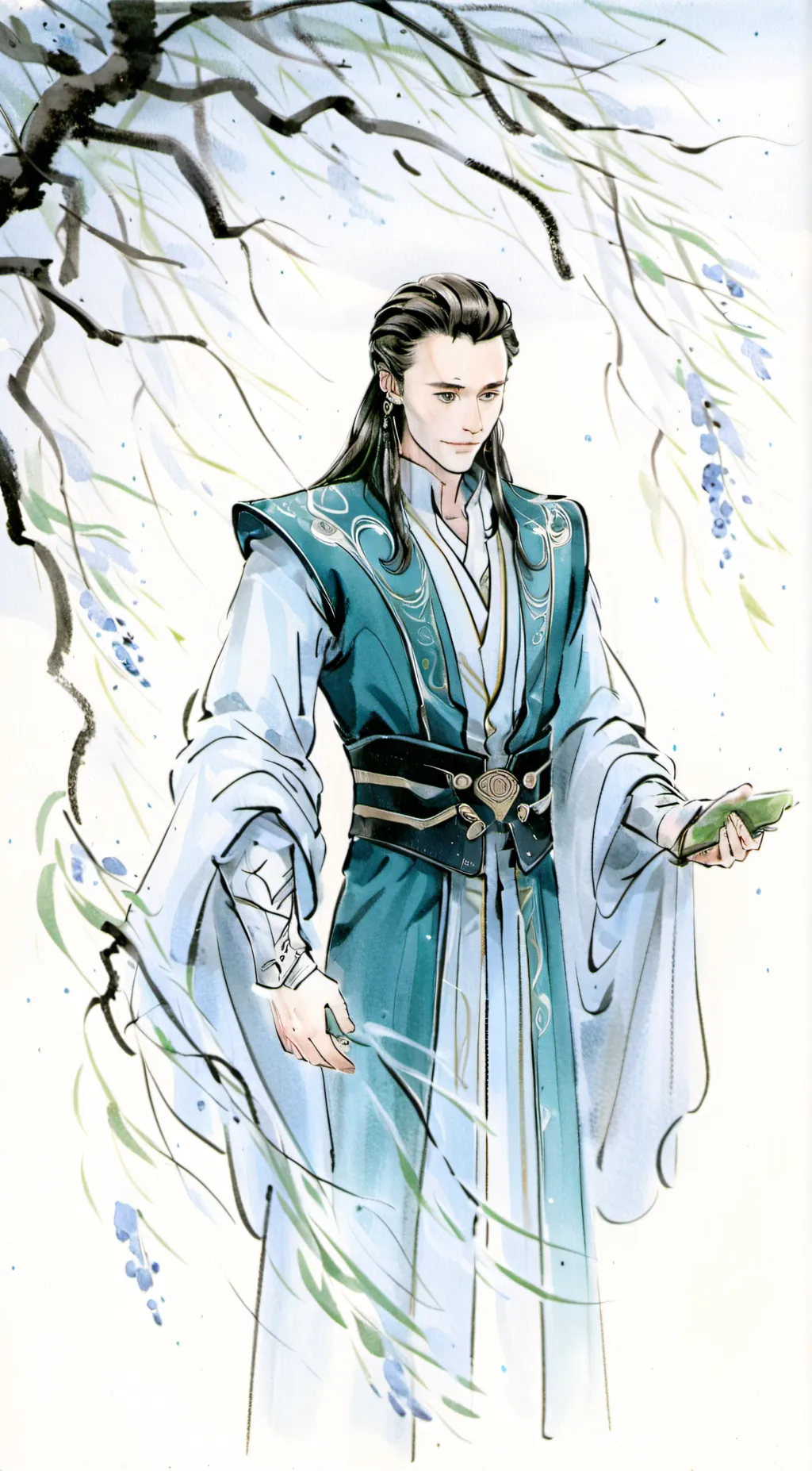 ai character: Loki background