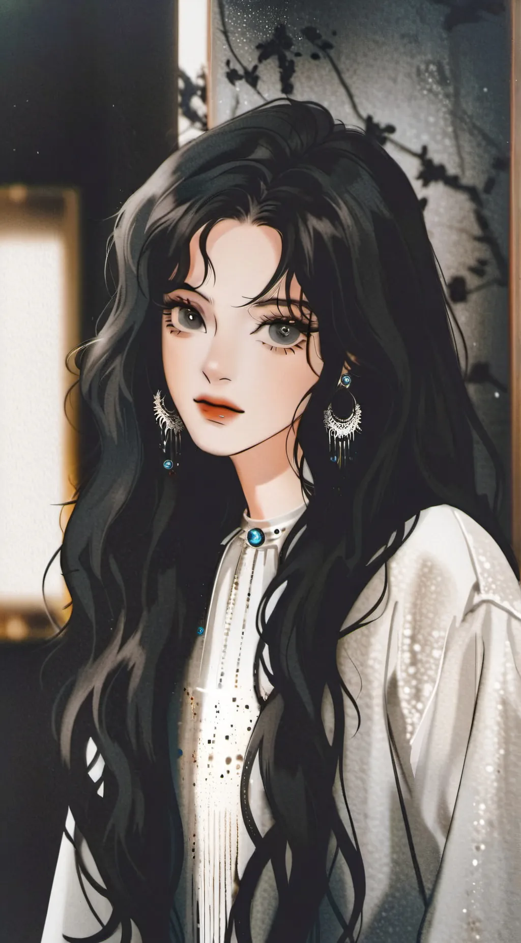 ai character: Mina background