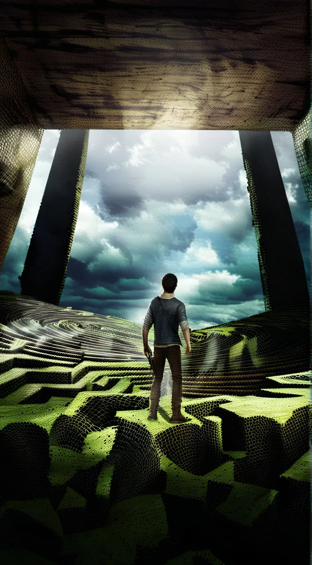 ai character: The maze runner background