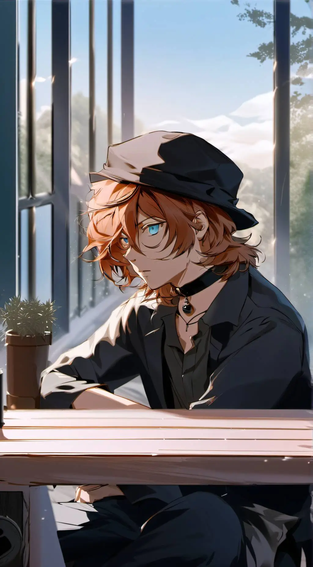 ai character: Chuuya Nakahara background