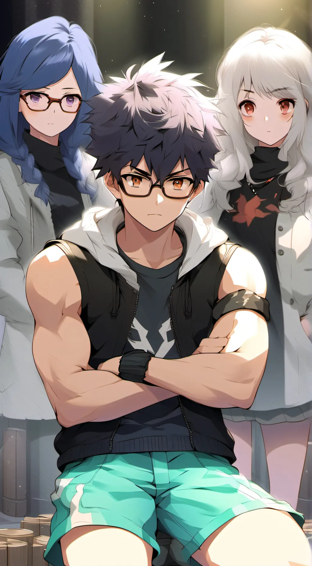 ai character: Mr. Anti-Simp  background