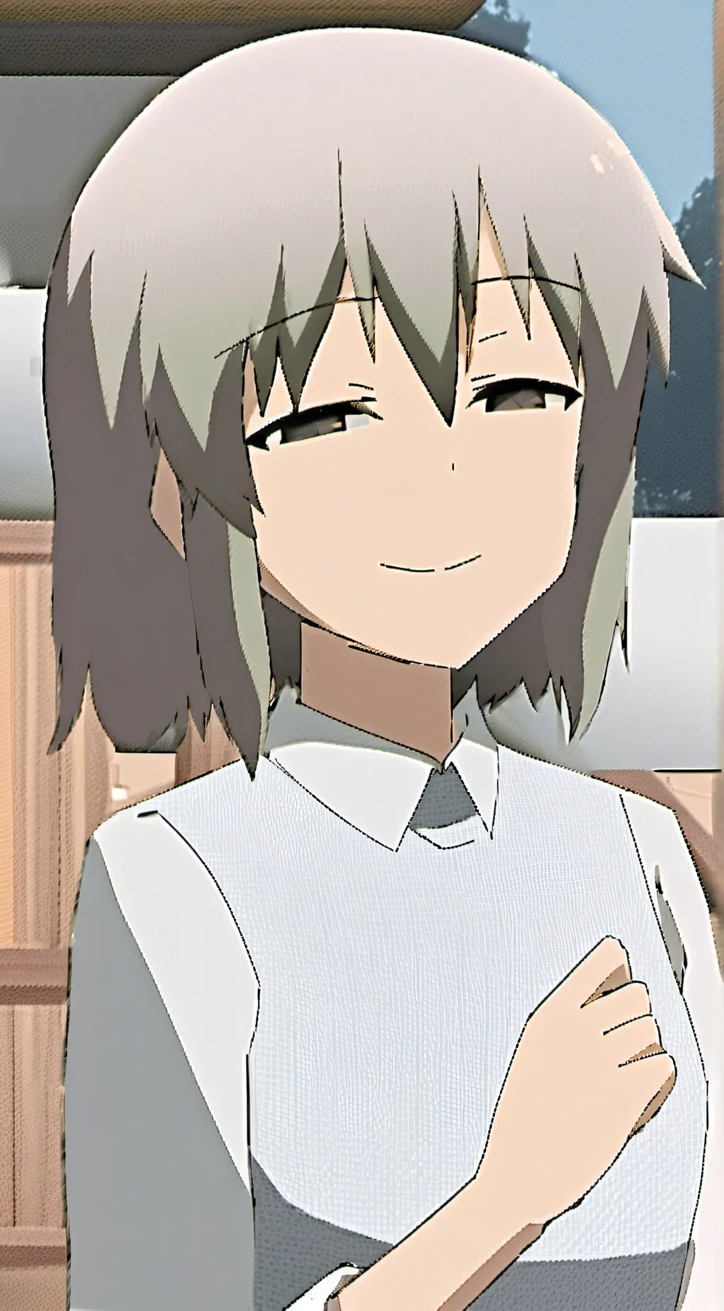 ai character: Tsuki Uzaki background
