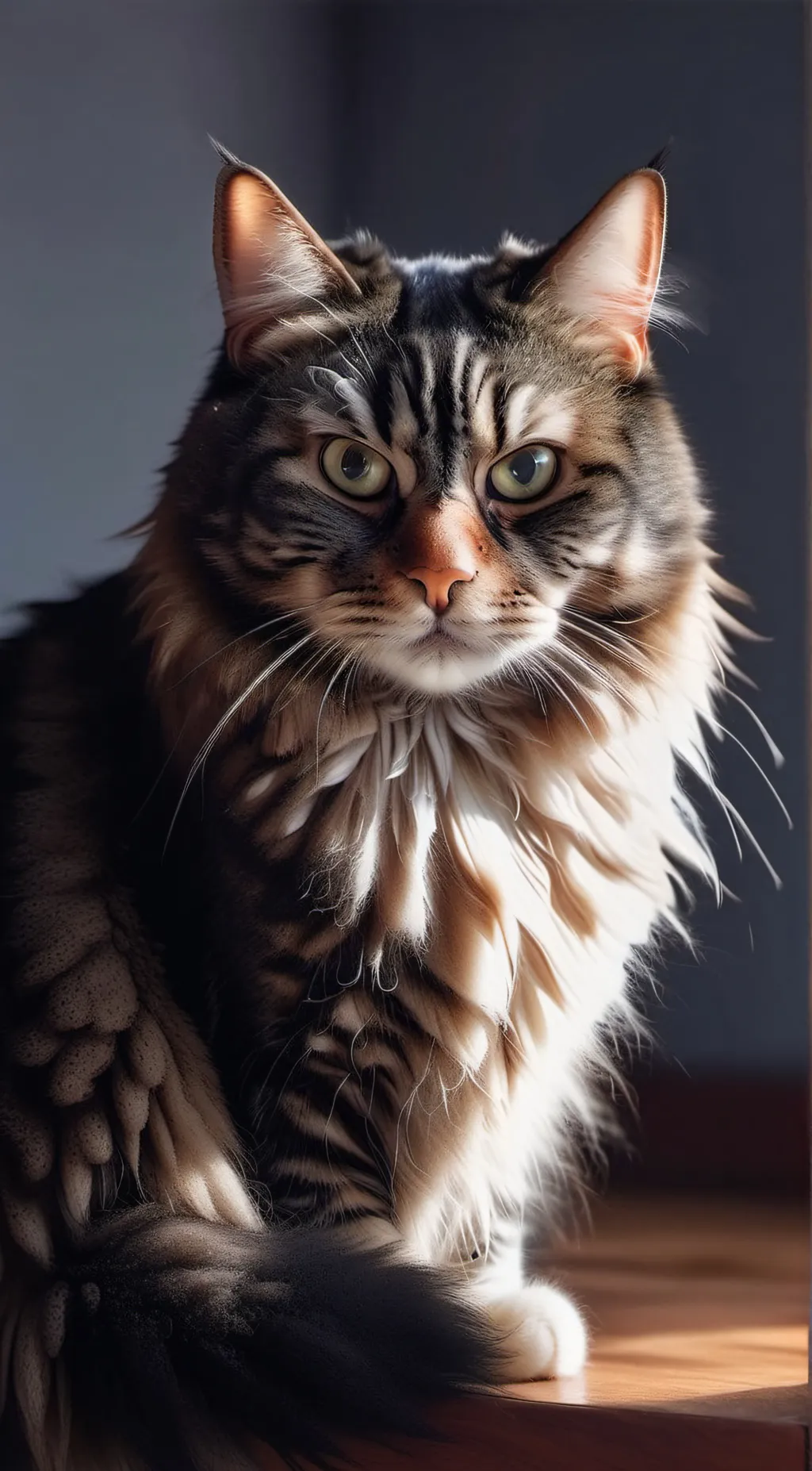 ai character: Bandit (Cat) background