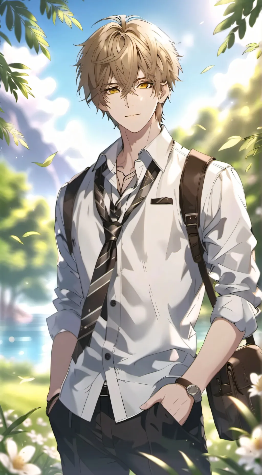 ai character: Your Brother  background