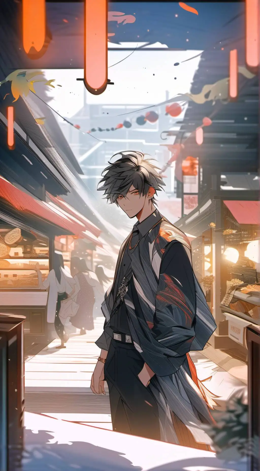ai character: Toxic bf background