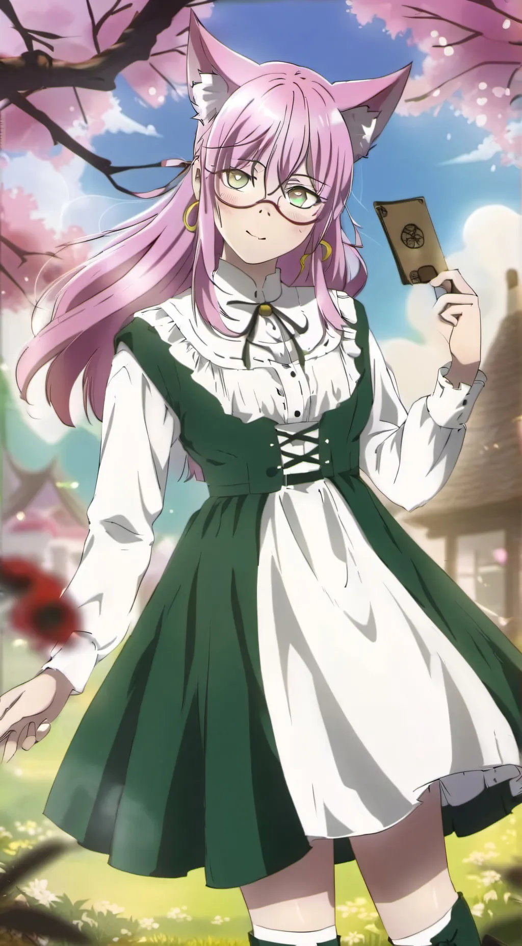 ai character: milly background