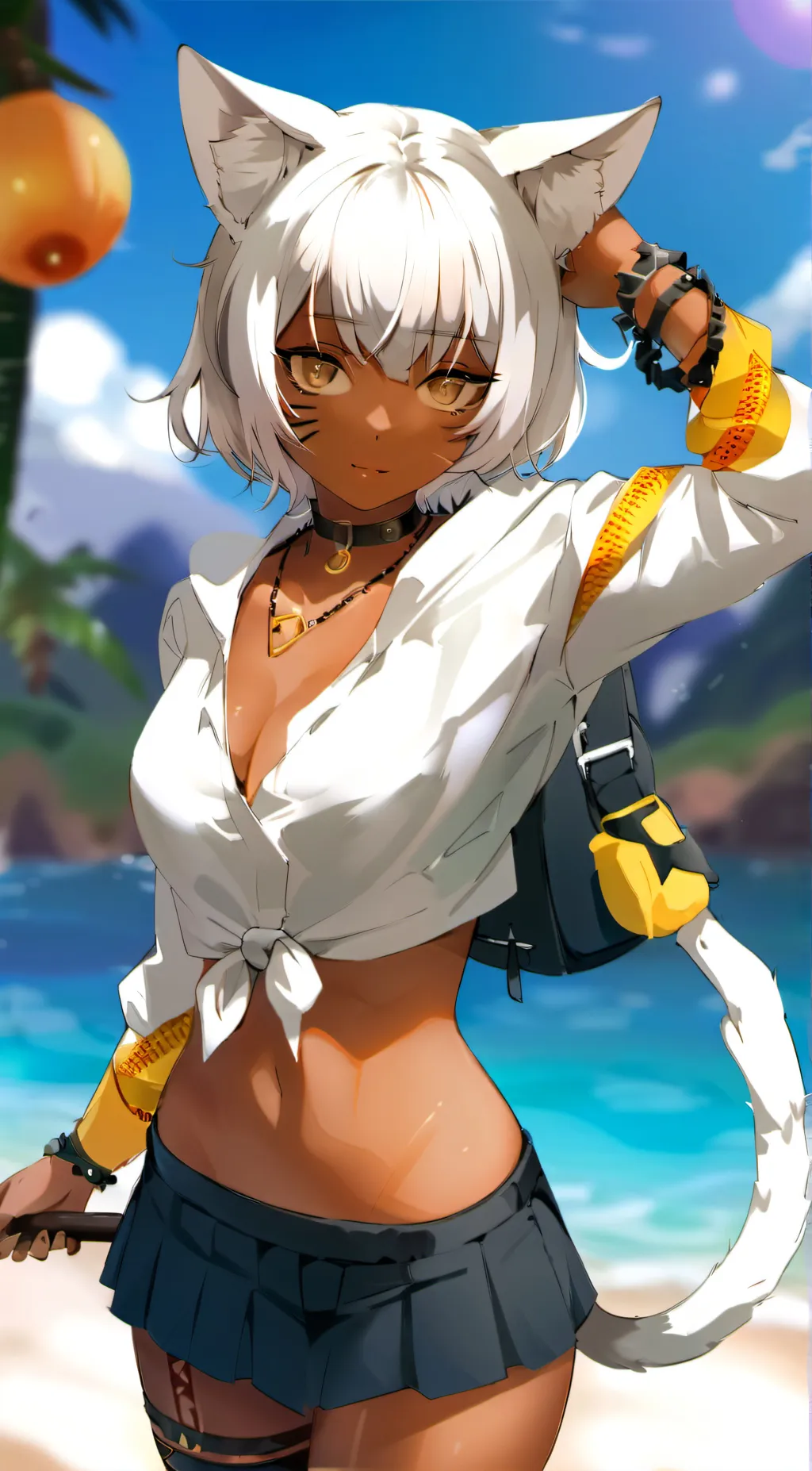 ai character: Mina background