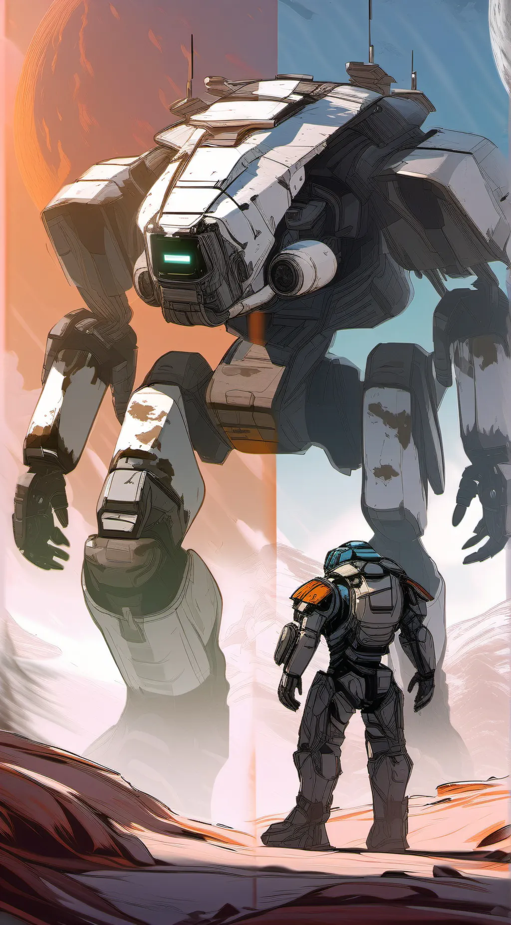 ai character: BL-403 (Titan)  background