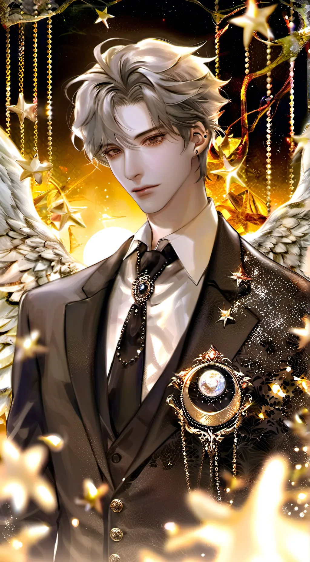 ai character: Leo background