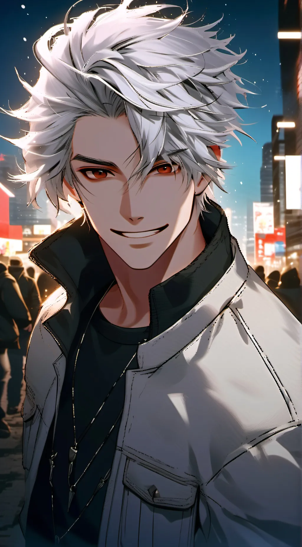 ai character: Oliver background