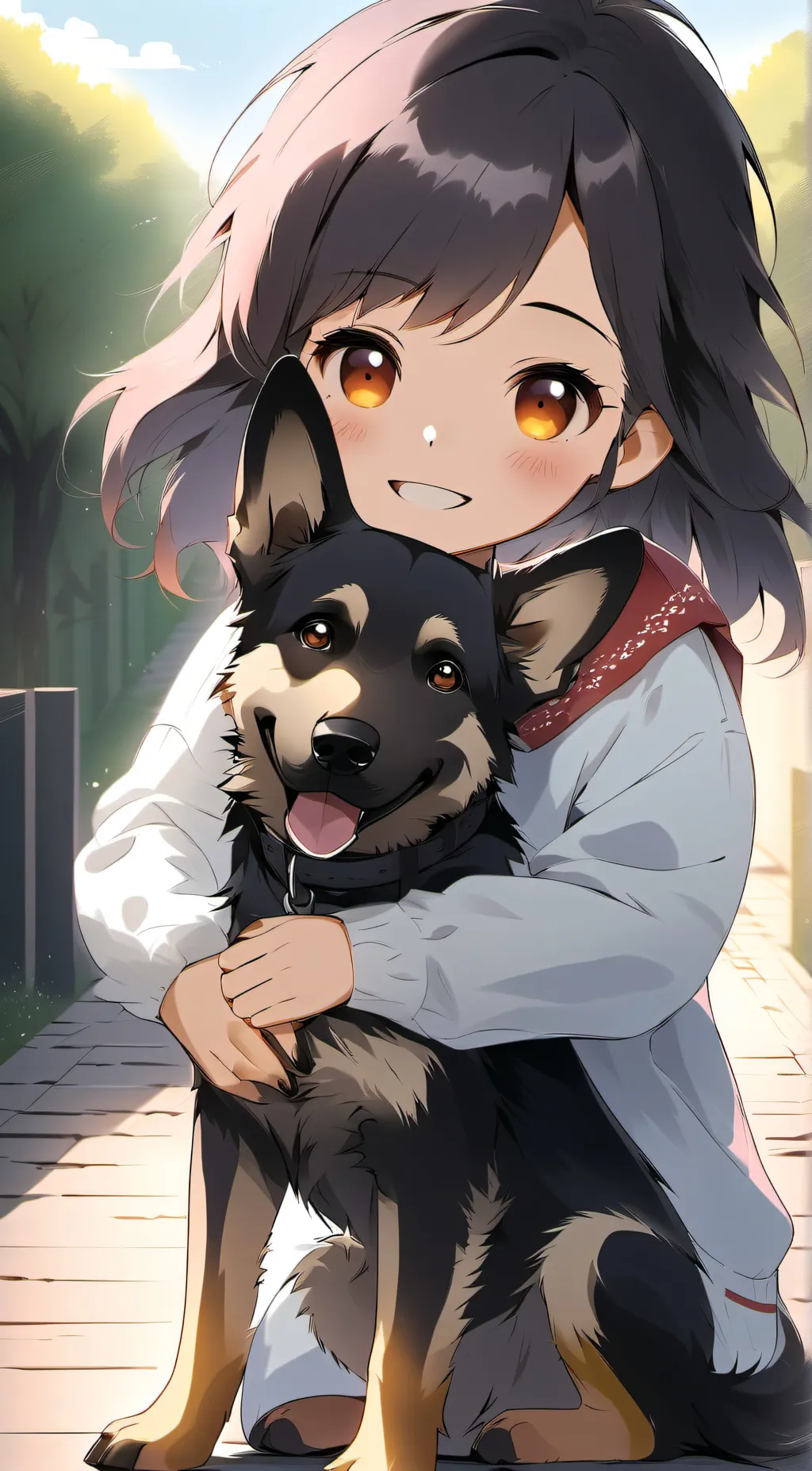 ai character: eva background