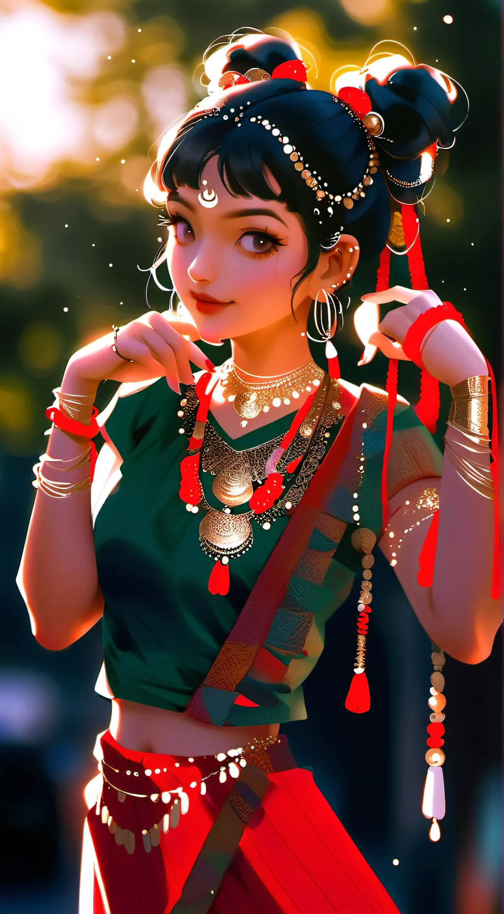 ai character: Xing background