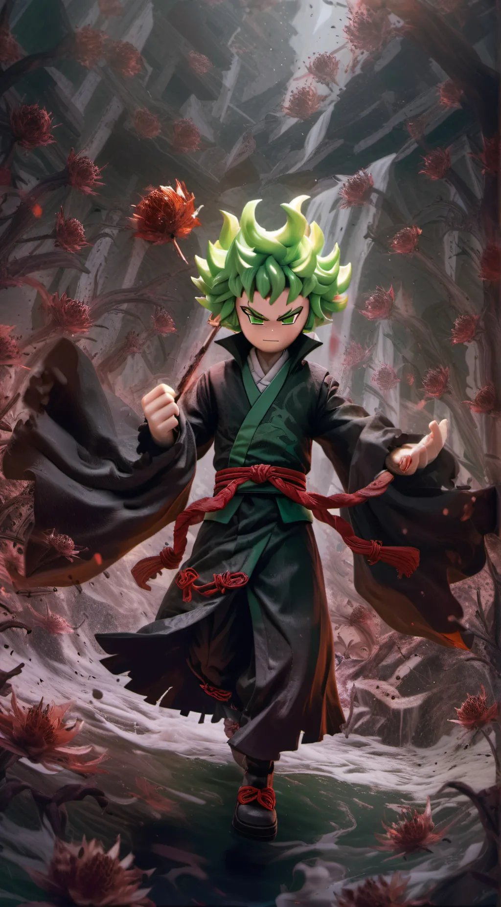 ai character: Wild Psychic background