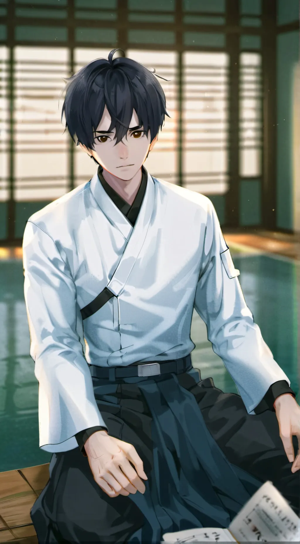 ai character: Budo Masuta background