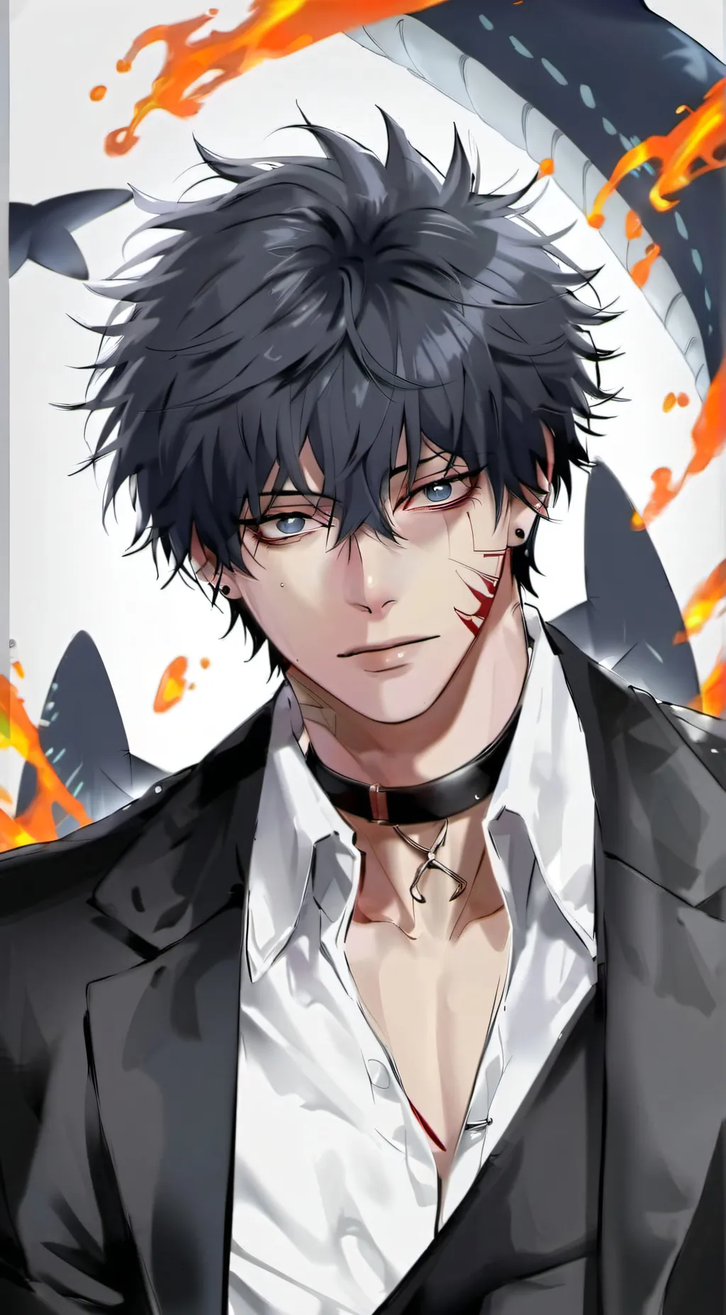 ai character: Dabi background