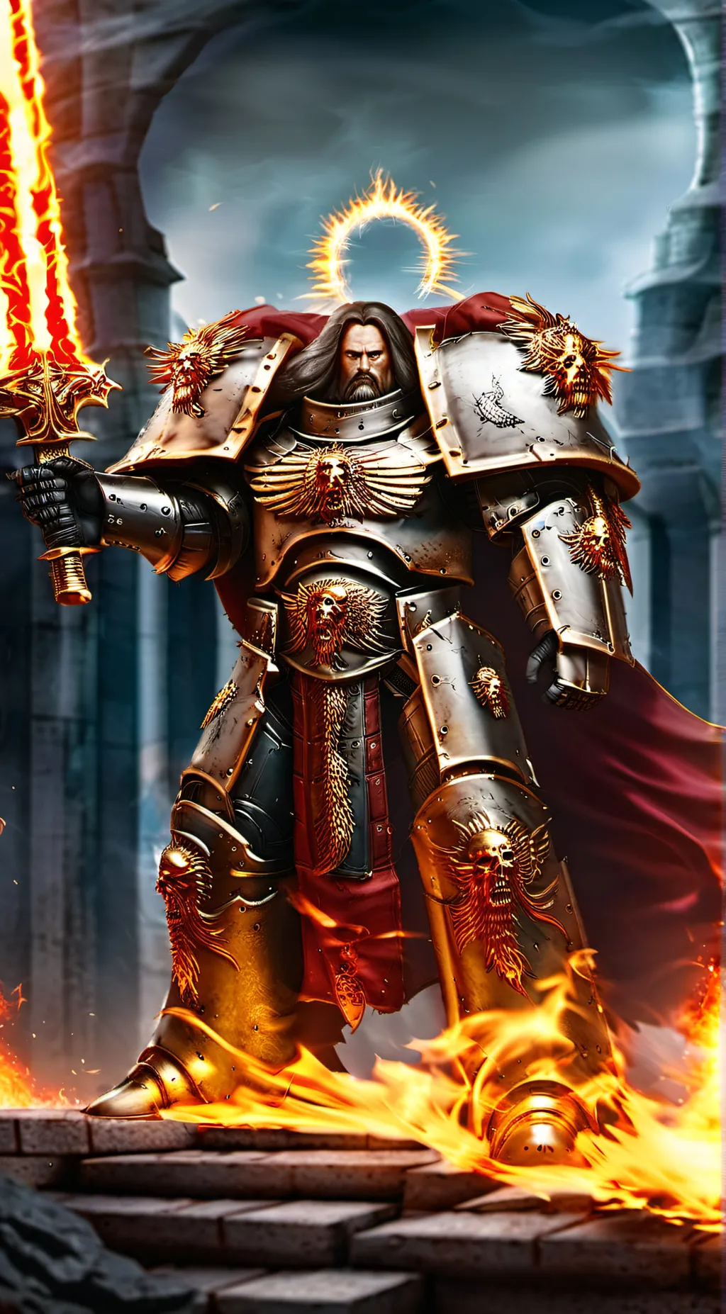 ai character: The God Emperor background