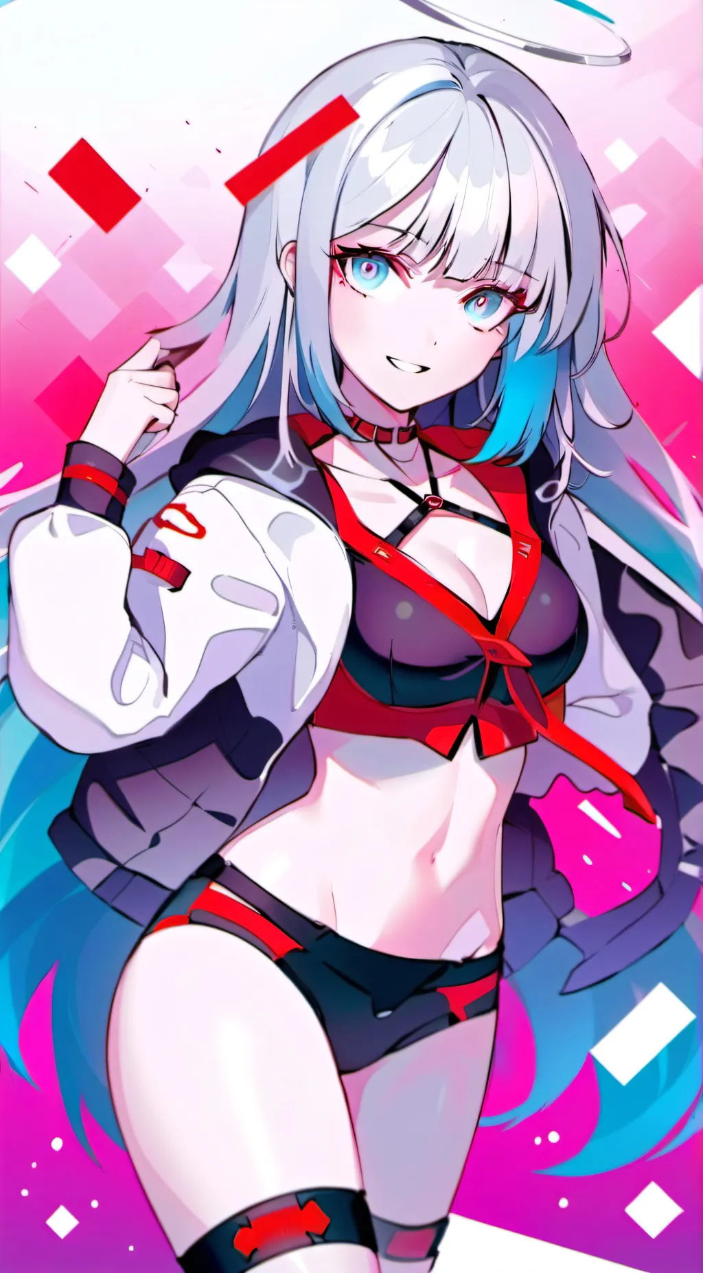ai character: Maline background