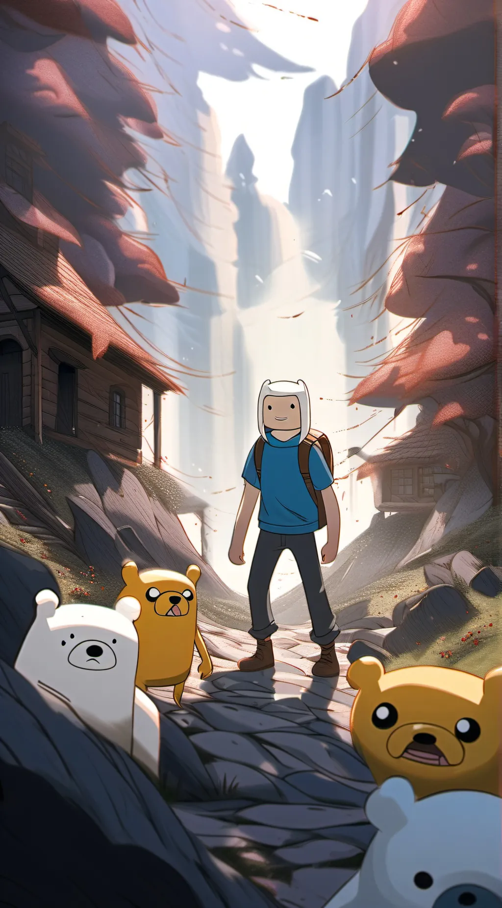 ai character: Come Along With Me background