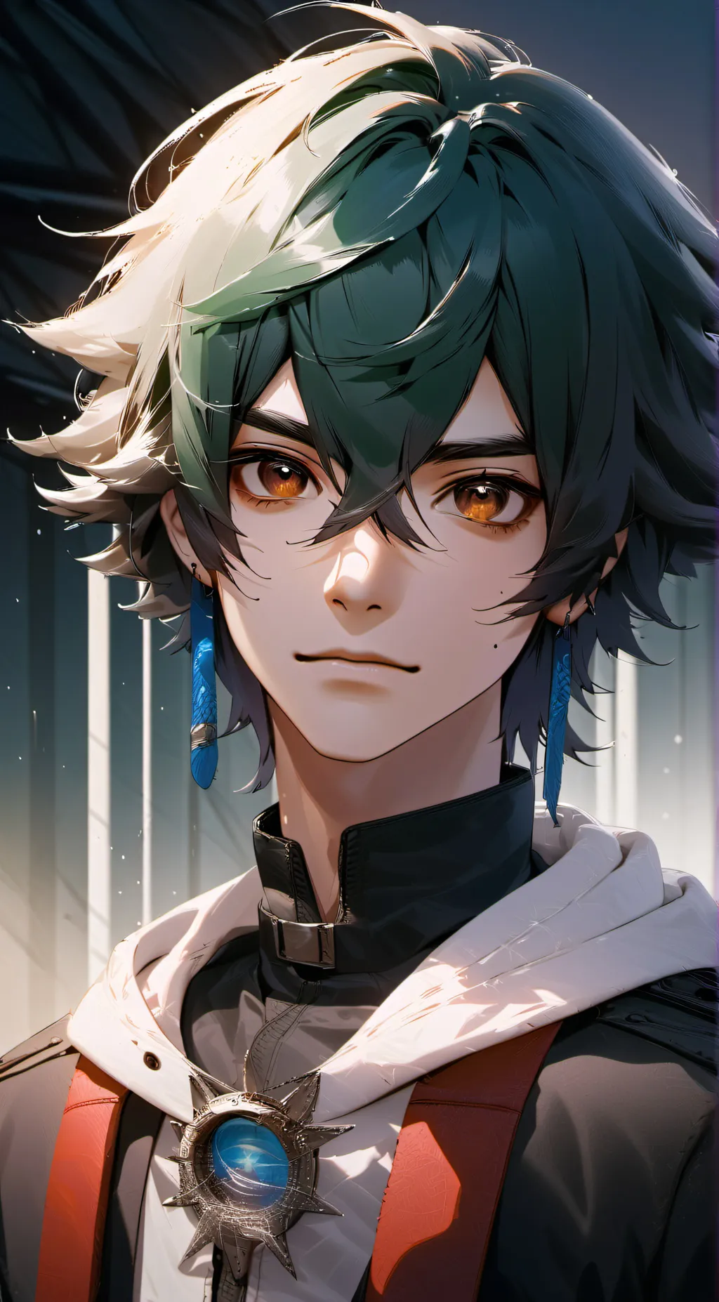 ai character: Fuyuki Hideki  background