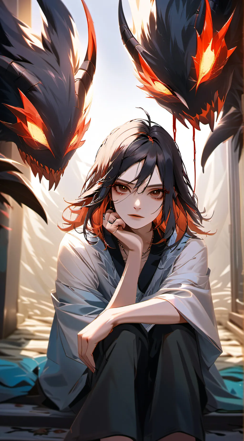 ai character: my inner demons background