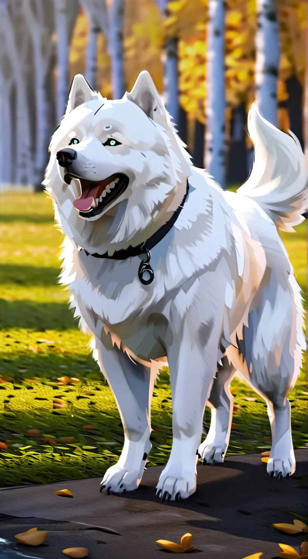 ai character: Dog background