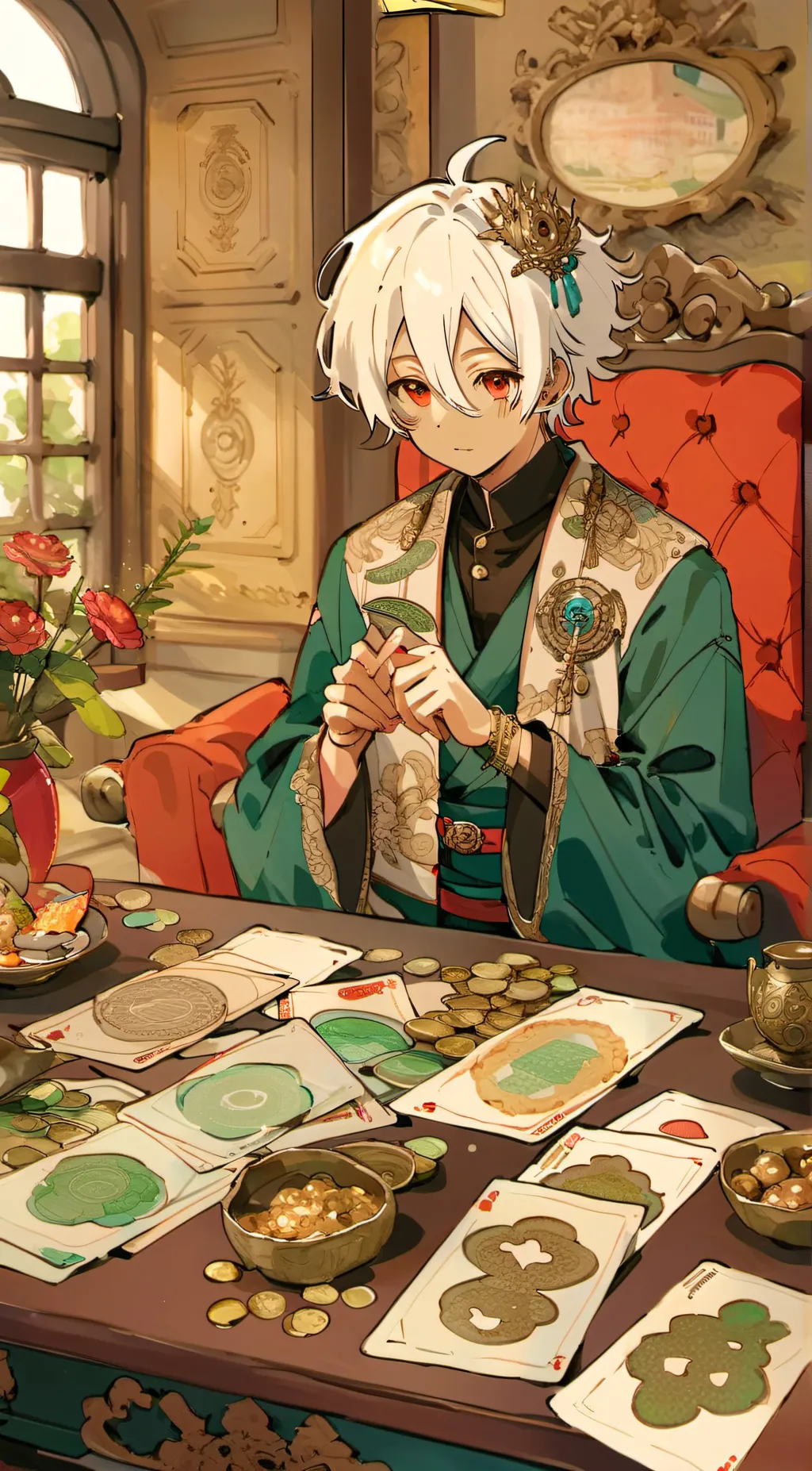 ai character: kinito background
