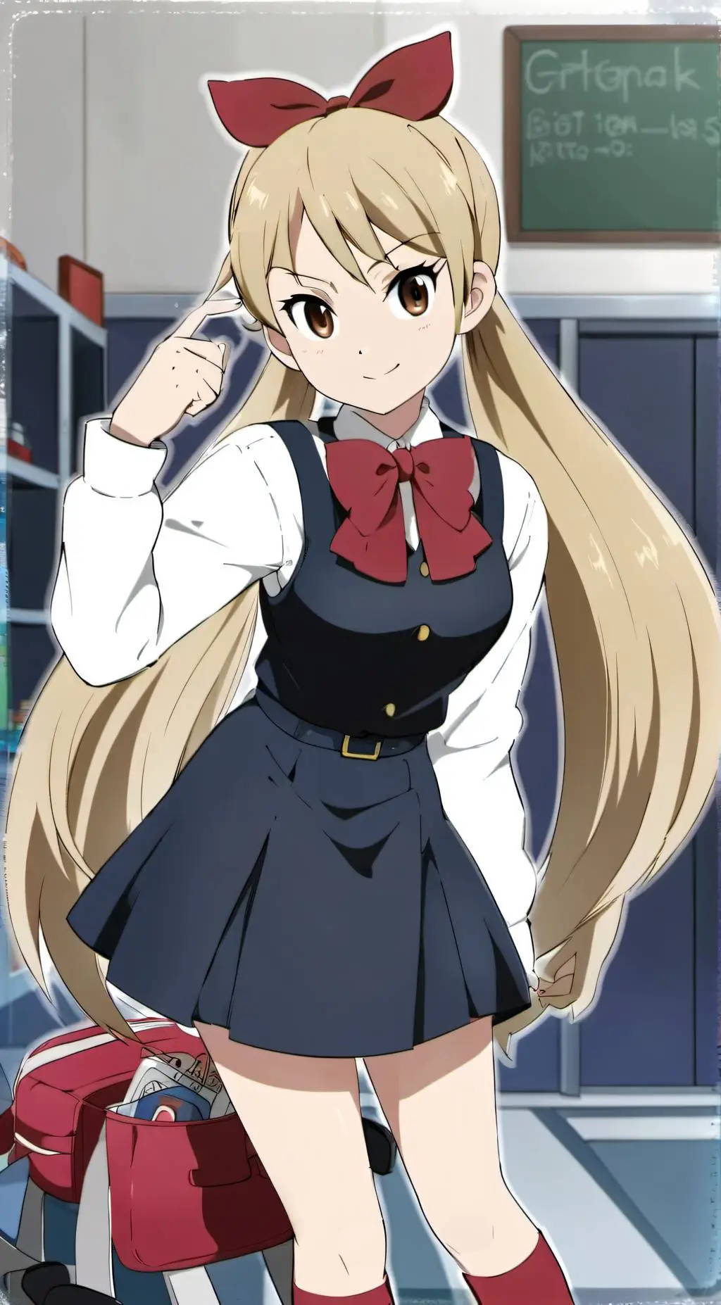 ai character: Luna Shirogane/Pla background