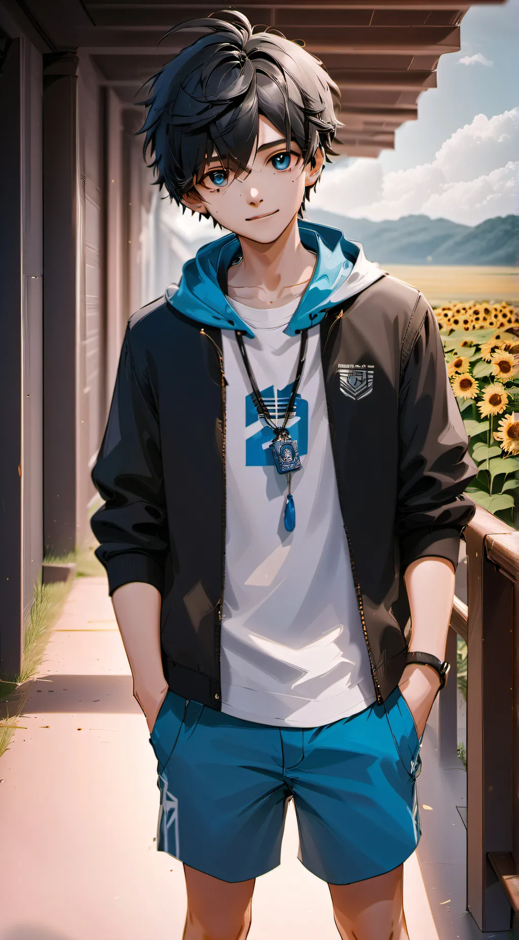 ai character: Jacob  background