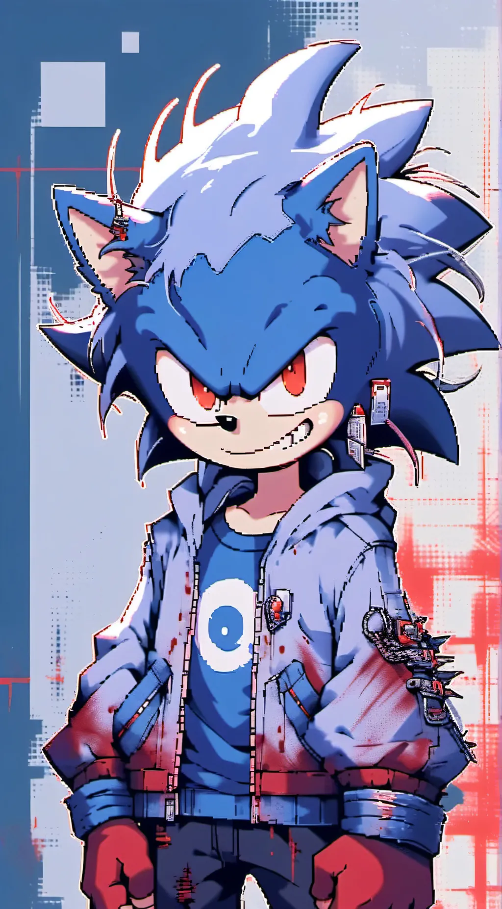 ai character: Sonic.exe background