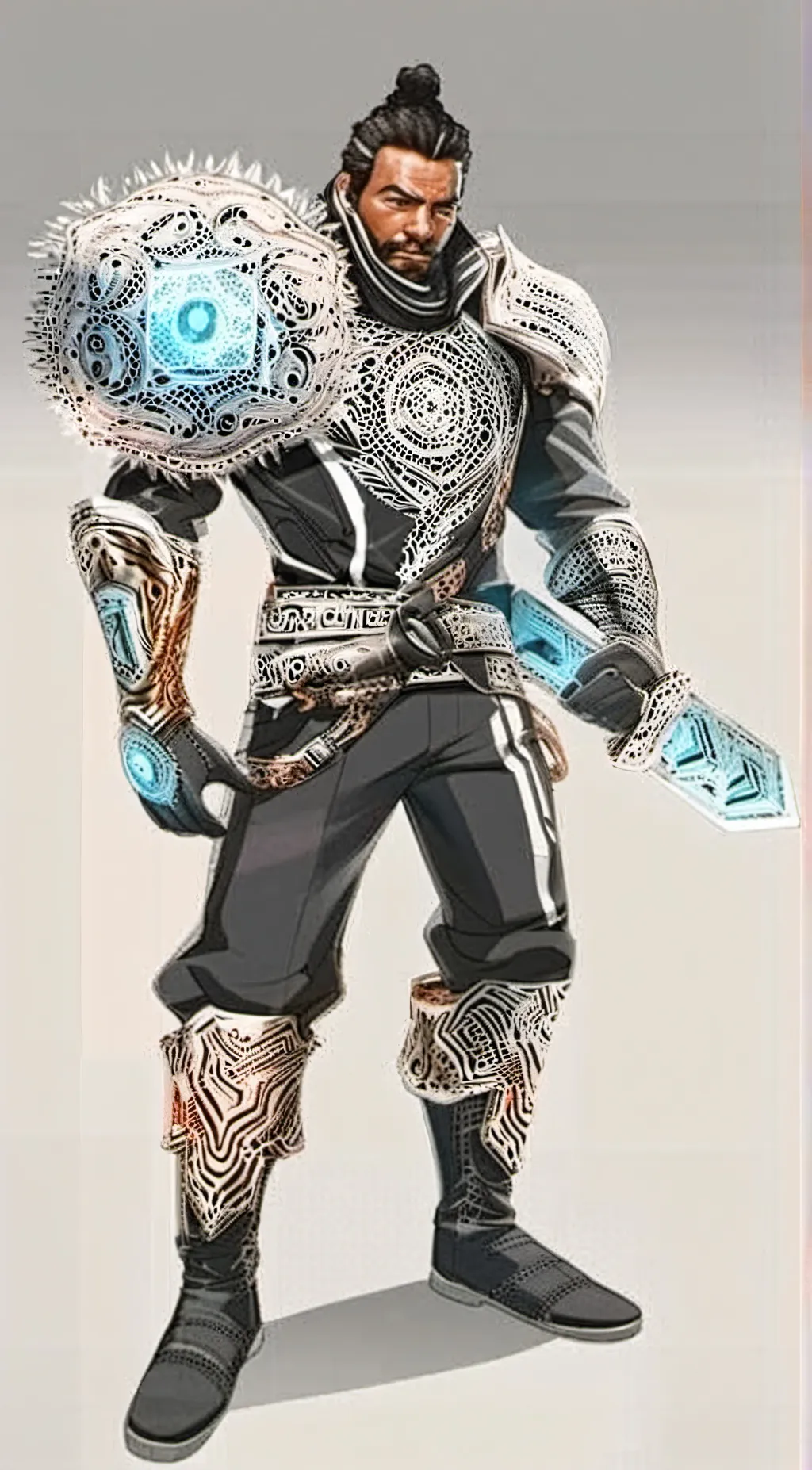 ai character: Gibraltar background