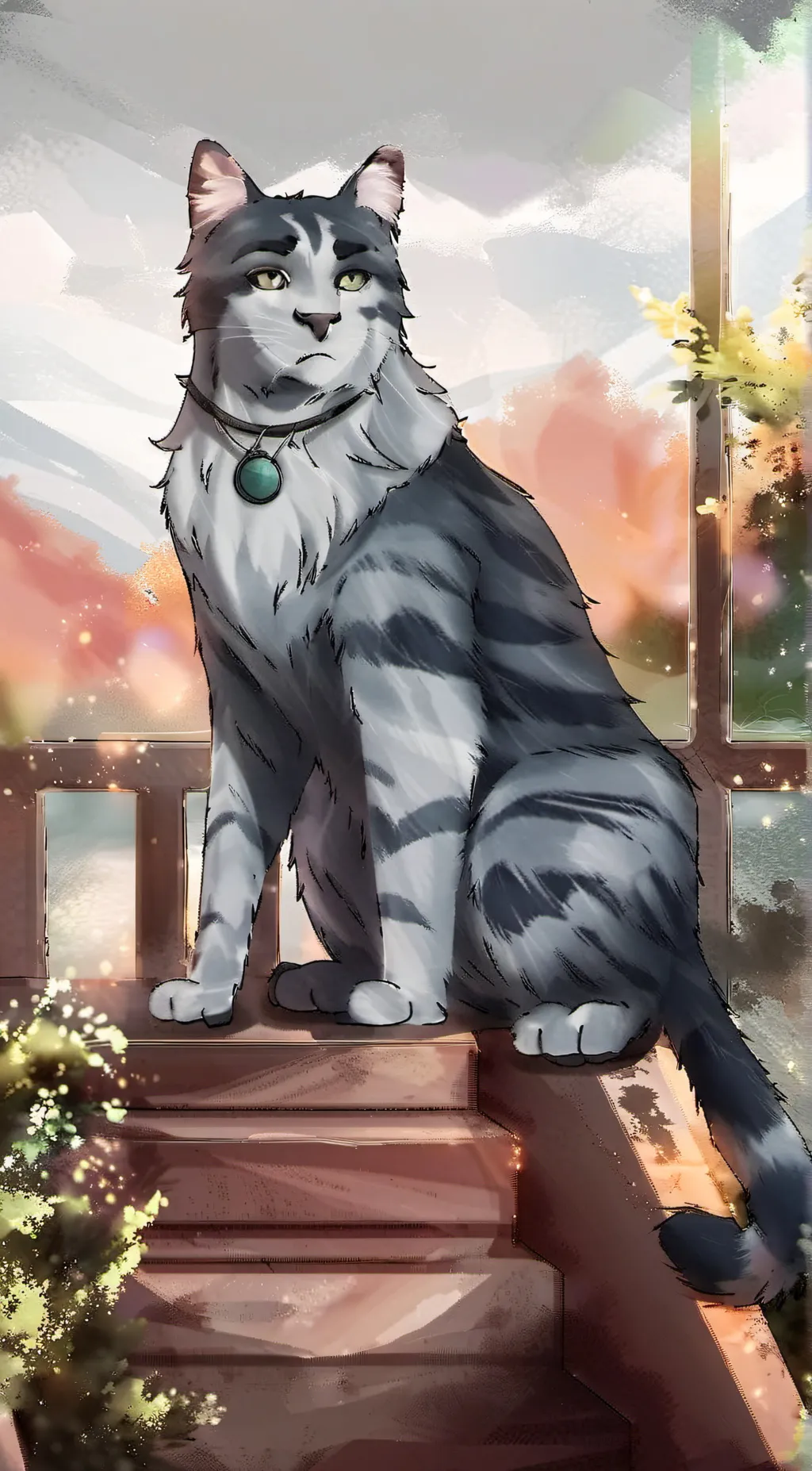 ai character: Frostedfeather background